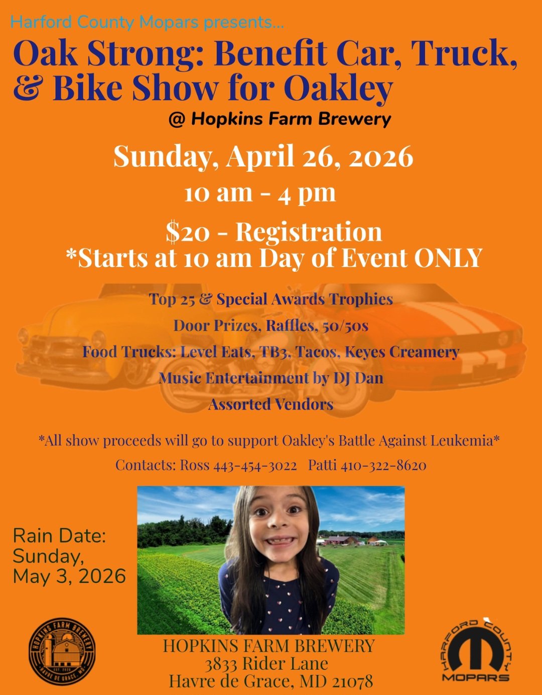 Car Show: Oak Strong