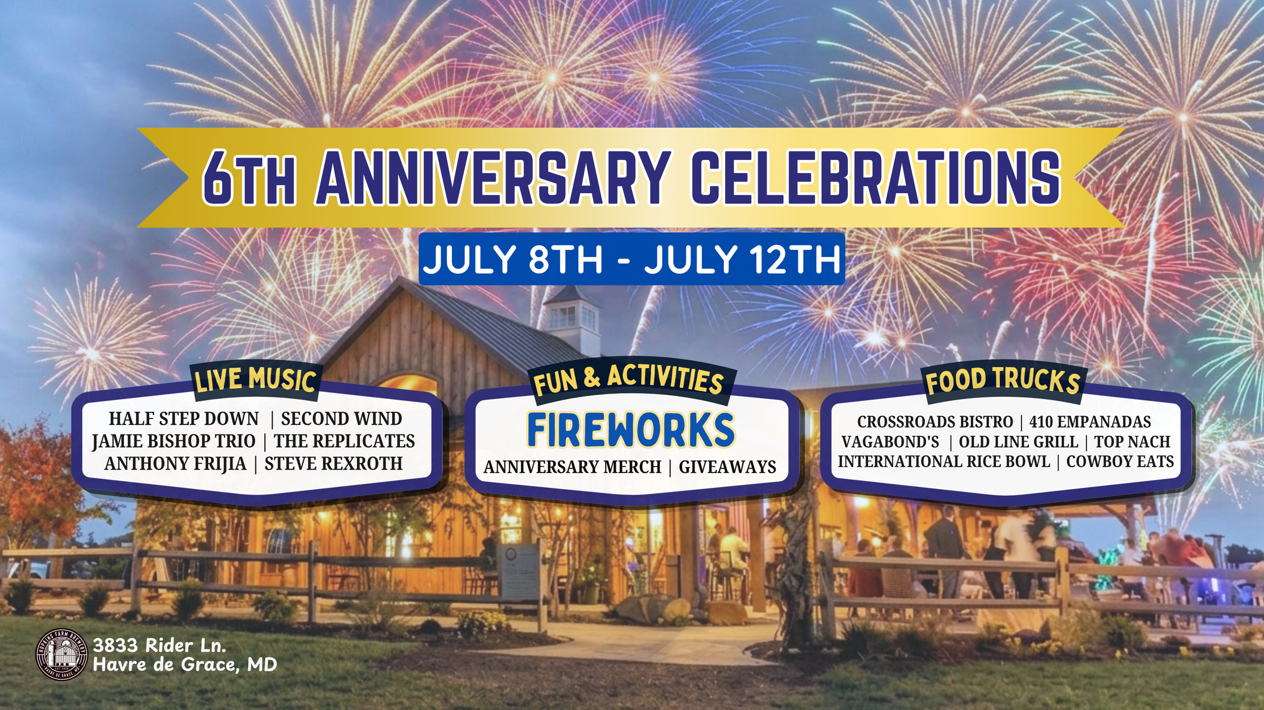 Hopkins Farm Brewery 6th Anniversary Celebrations