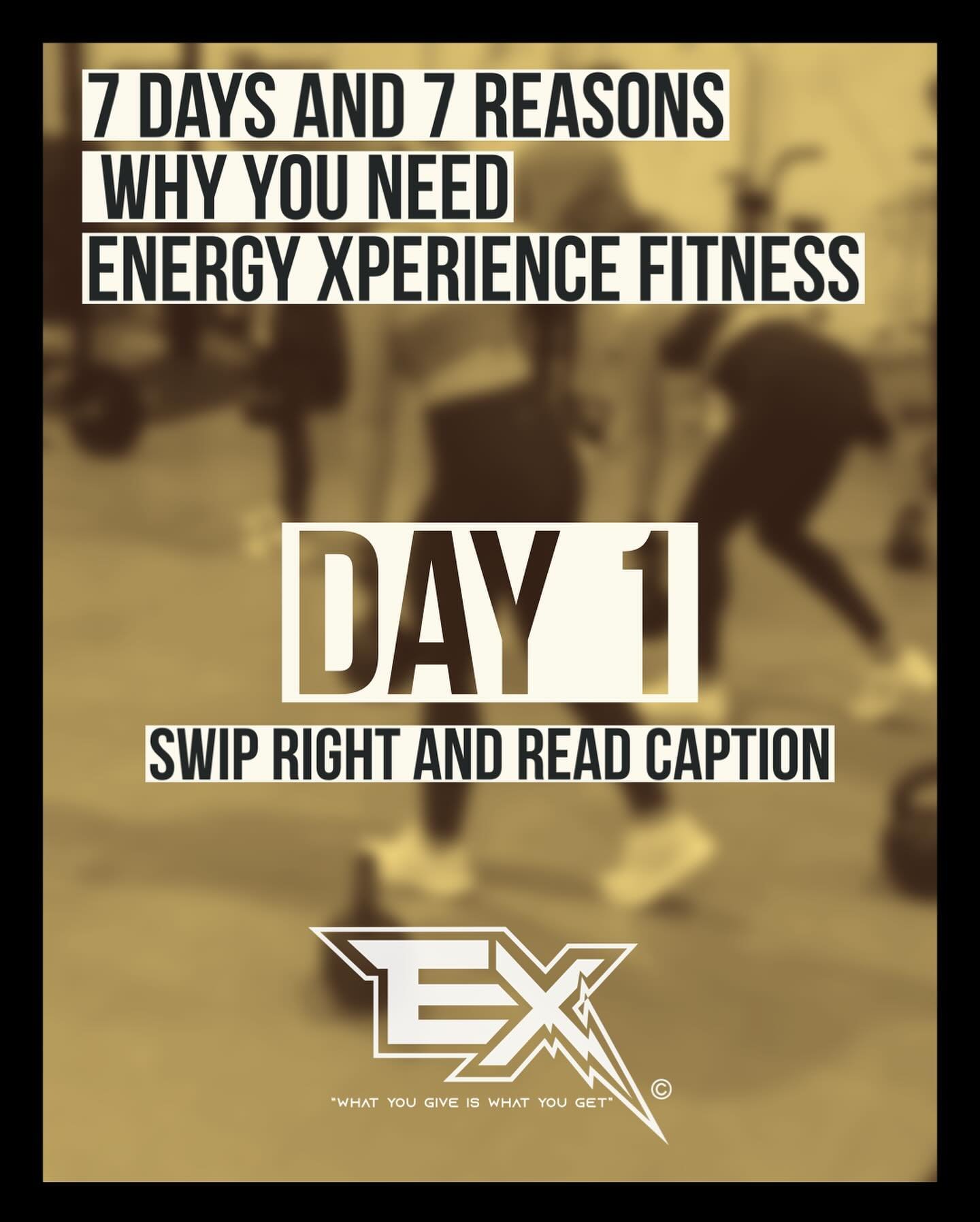 7 Reasons why you need Energy Xperience Fitness

Day 1

When it comes to having progress and change, your training must adapt to your hard work. Our workouts are designed to work for those who are just getting started for the very first time with wor