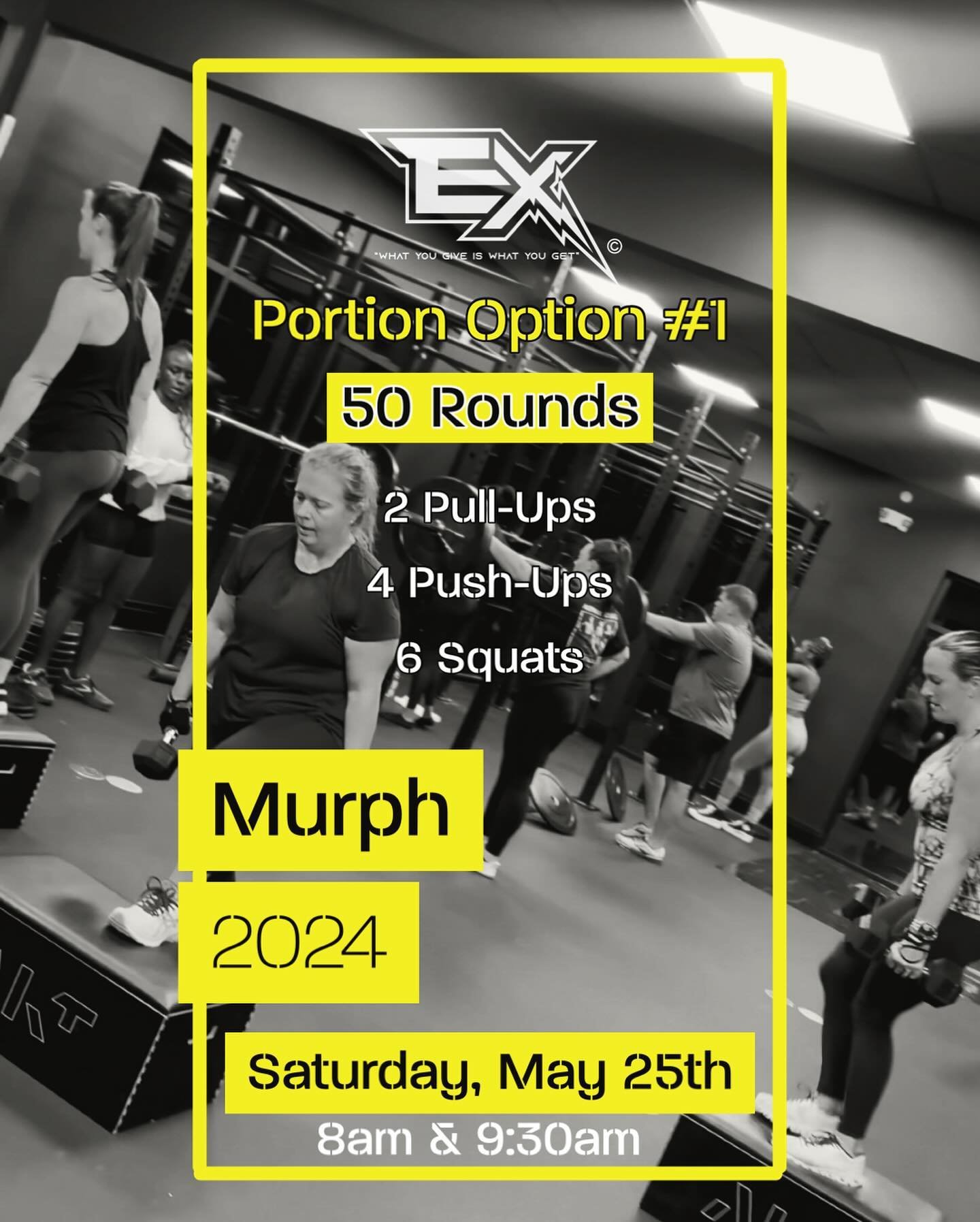 At Energy Xperience Fitness, we are deeply committed to honoring the memory and sacrifice of Michael Murphy. As a tribute to his bravery and service, we will be dedicating our Saturday workouts to him on May 25th.

Join us at either 8:00 AM or 9:30 A