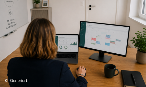 Digitale Ordnung im Vertrieb – Wie ein „Business-Cockpit“ den Schreibtisch-Zwang beendete