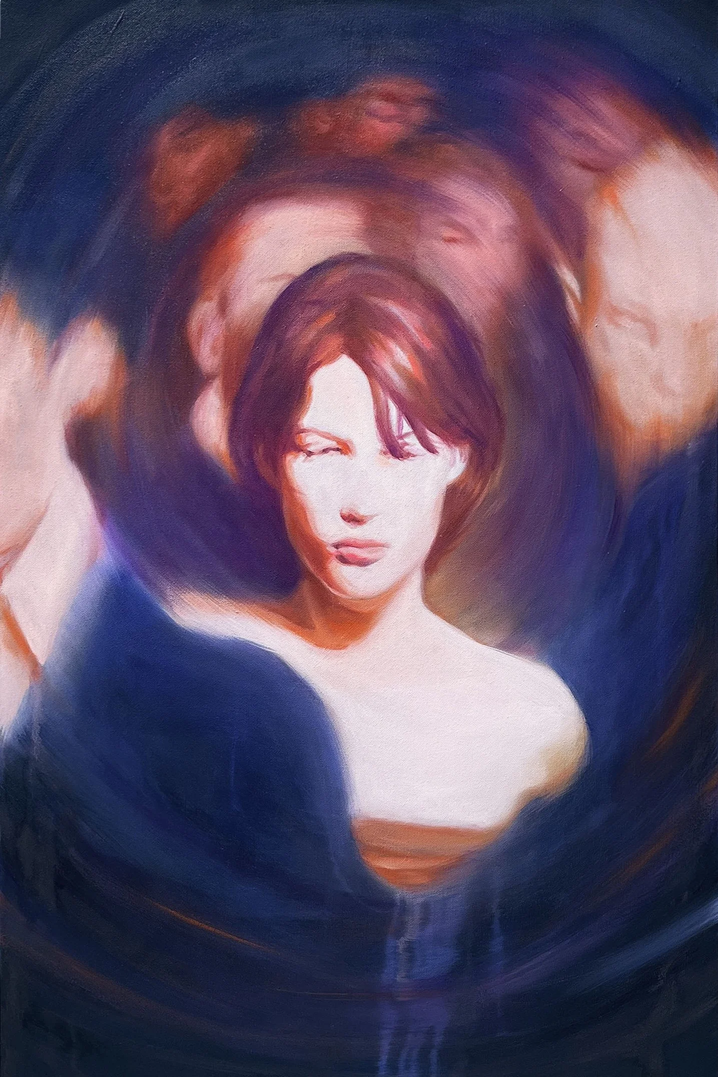 Kaylie Pendleton, "Get Home Safe", Oil on Canvas, 24x36 Inches, INSTAGRAM: kayliependleton