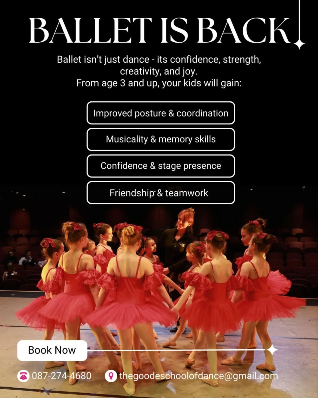 Looking forward to seeing you this week 💖🩰💖