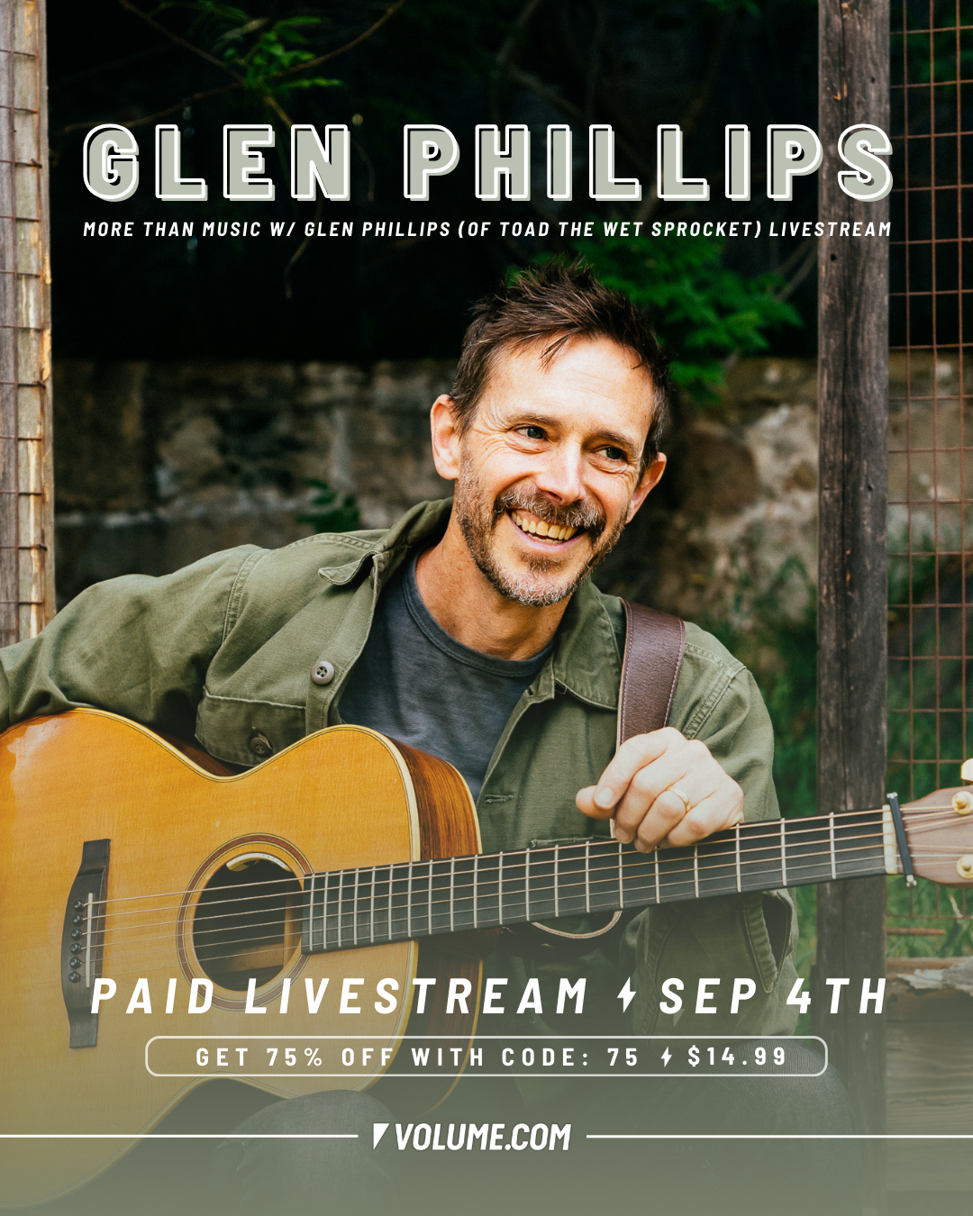 Glen Phillips More Than Music Livestream
