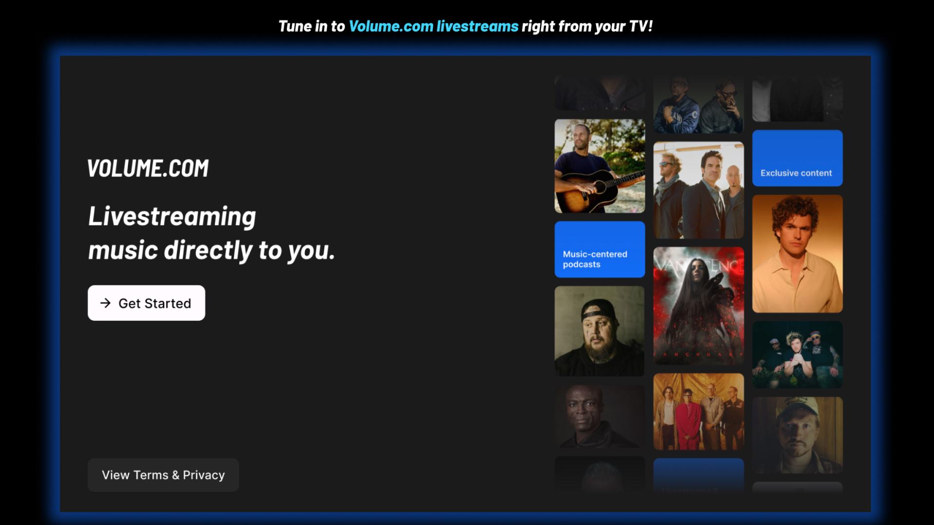 Volume.com Is Now on Roku: Watch Live Music on Your TV