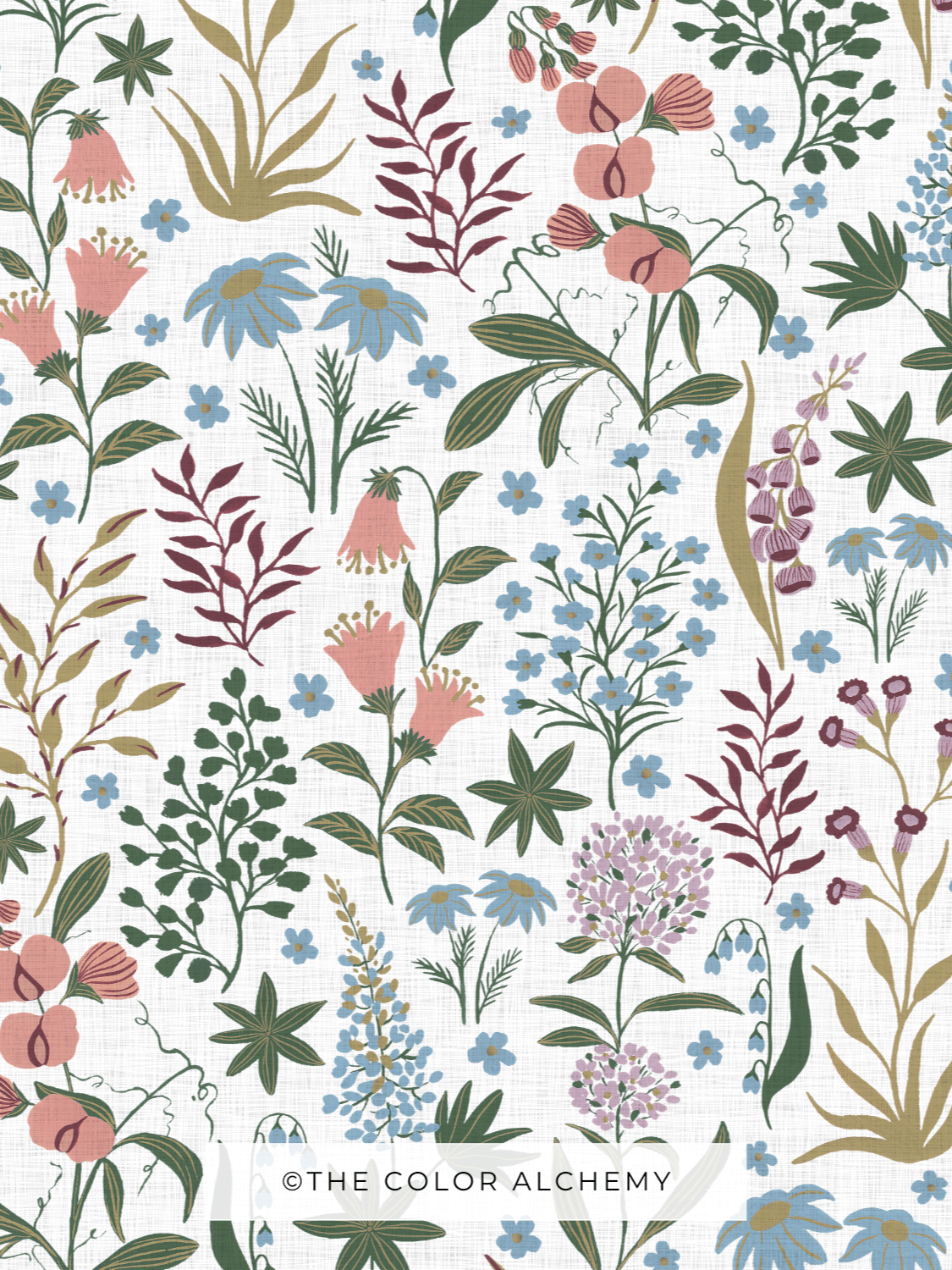 Wildflower Meadow Collage