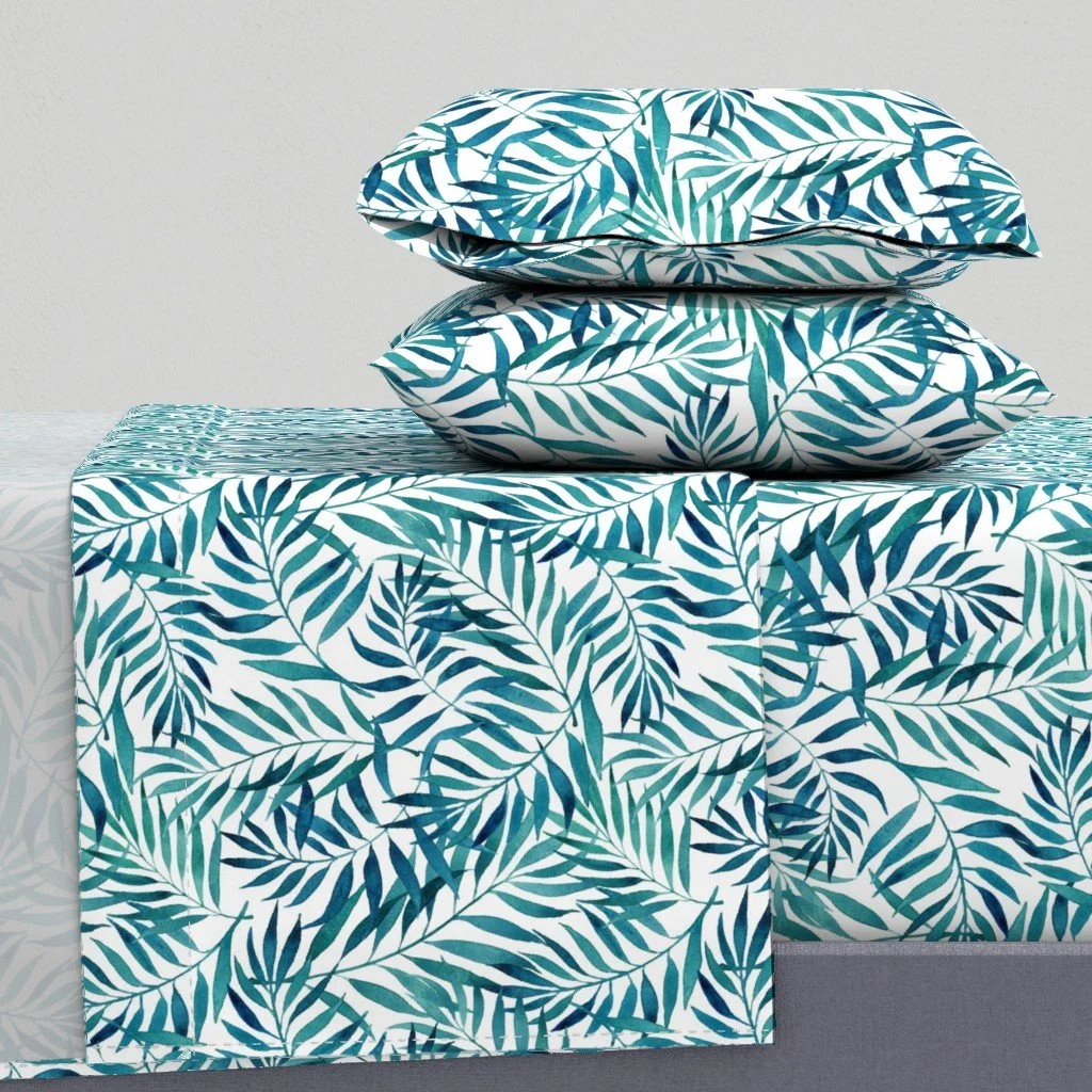 Sheet Set - Jungle - Emerald Green 