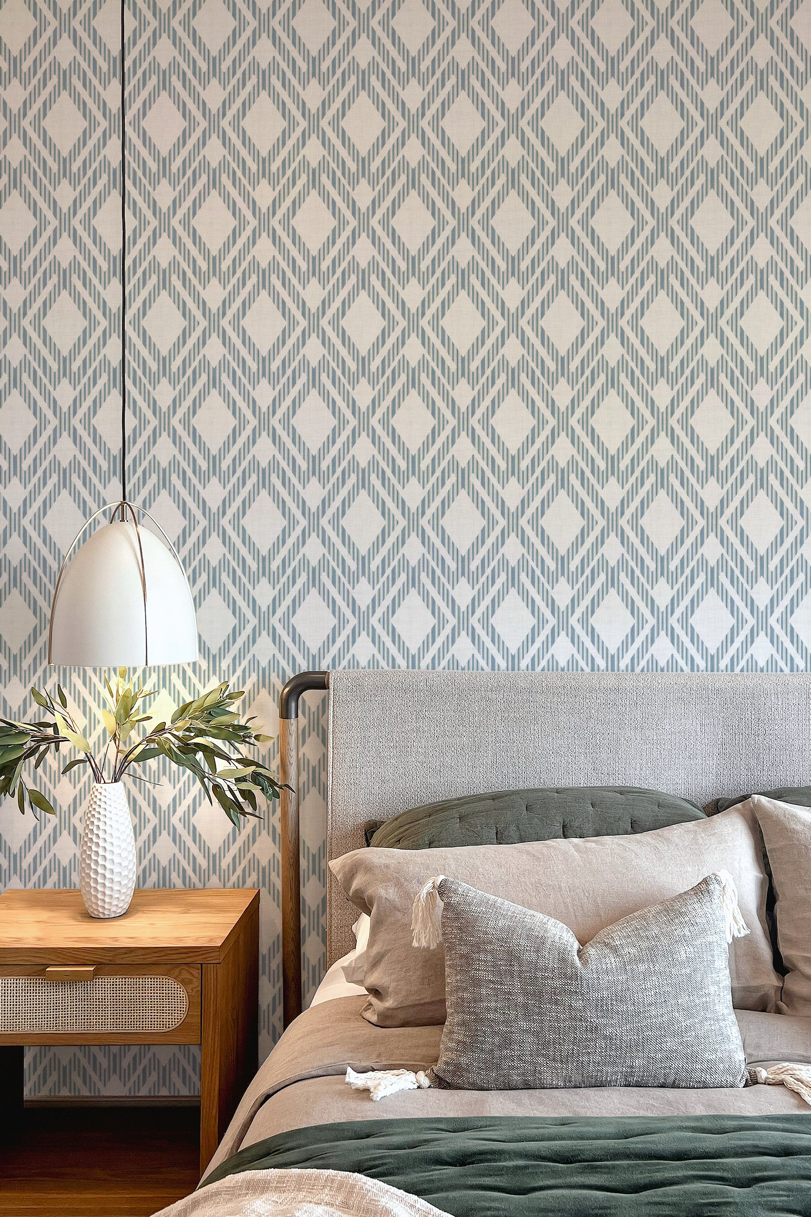 blue-diamond-geometric-wallpaper-scandi-bedroom.png