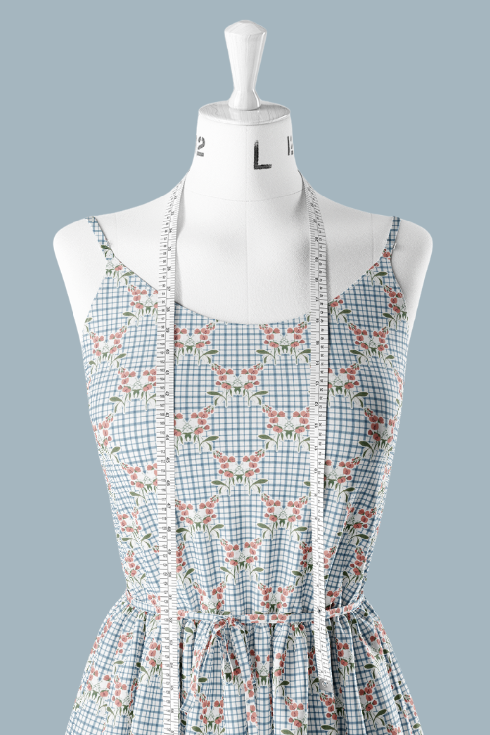 Sweet Pea Floral Gingham Pattern.png
