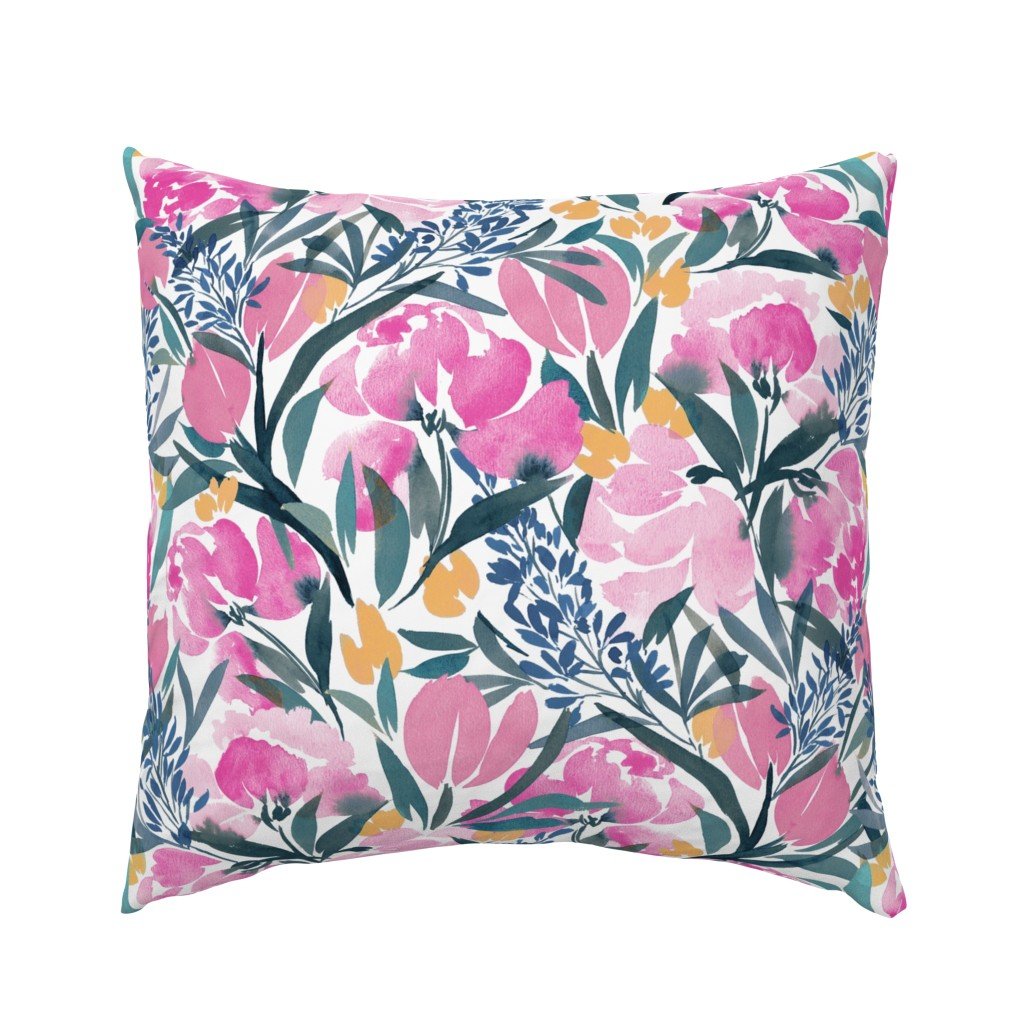 Euro Pillow Sham - Blooming Garden