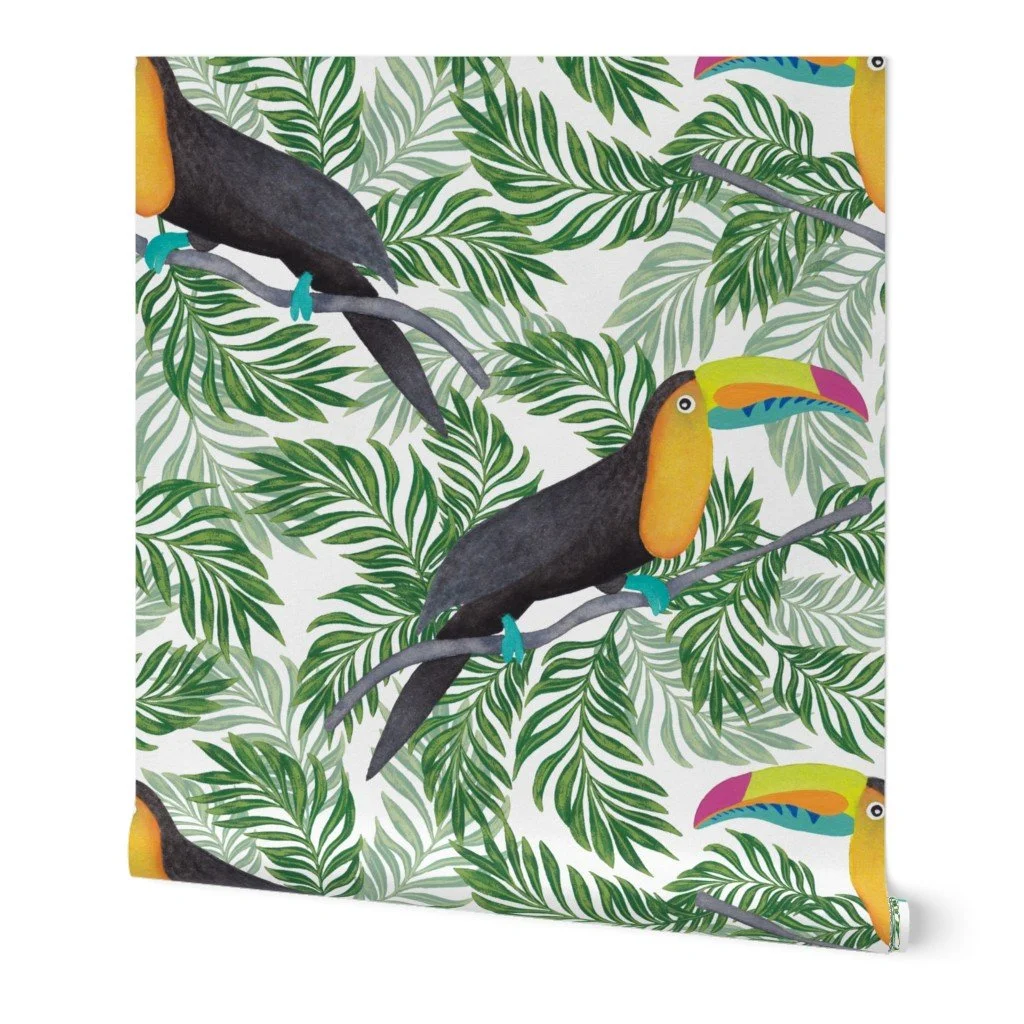 TOUCAN-Tropical Maxi Print