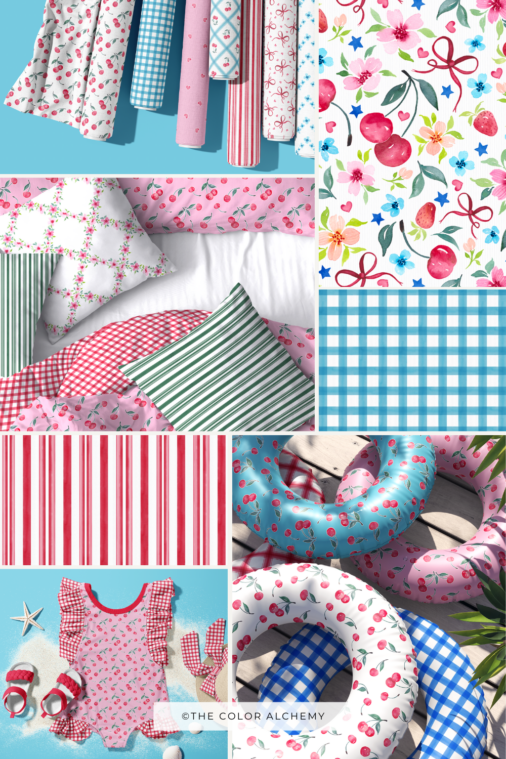 Whimsical Cherry Picnic