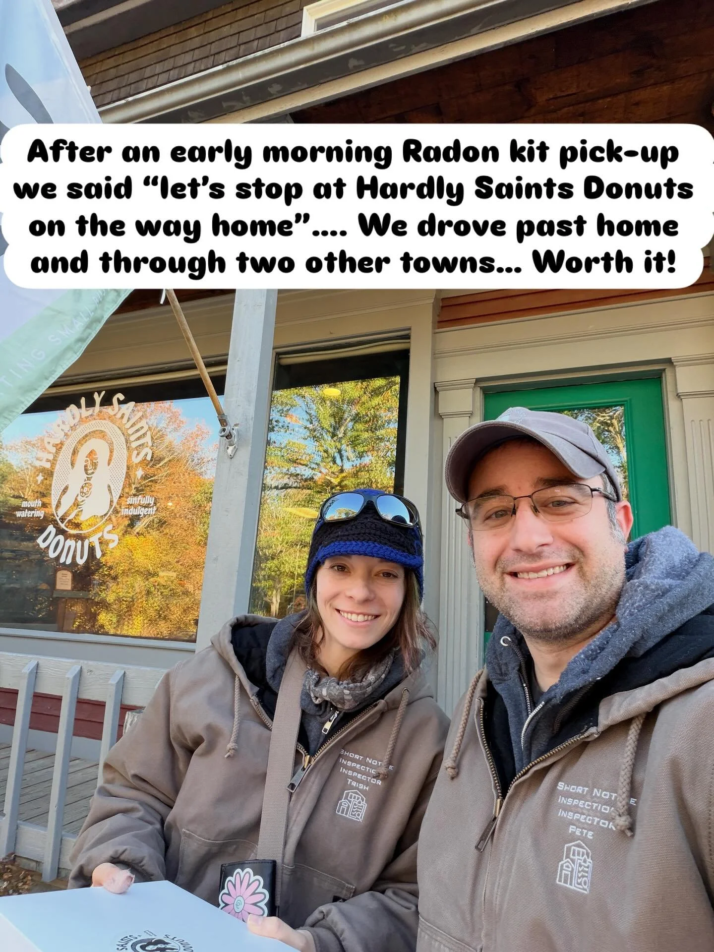 Best donuts around? @hardlysaintsdonuts in #Duxbury has our vote!