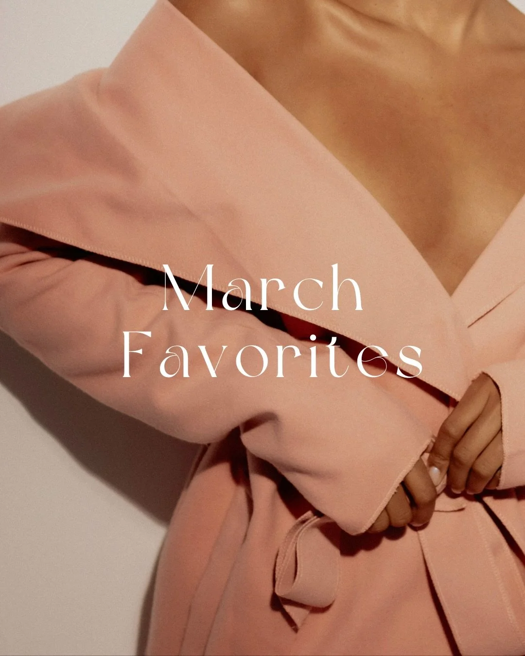 March Favorites 

Every month we collect a few things currently inspiring our studio. From colors and fonts to tools and rituals that shape our creative process.

This month&rsquo;s picks are all about fresh energy, clarity and thoughtful branding.

