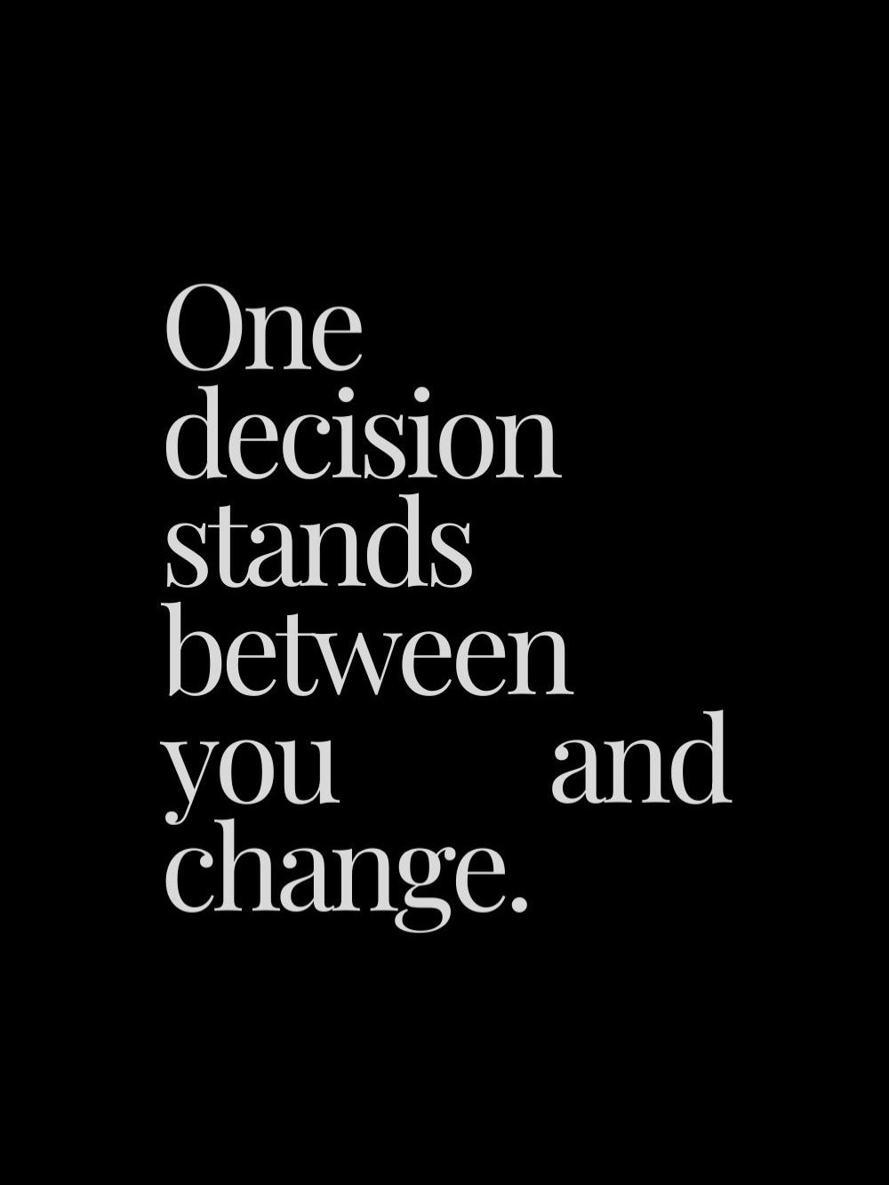 Maybe change begins with a single decision.

A new space for thoughts, stories, ideas, and everything in between. Something personal is coming soon. ✨

Subscribe to my Substack.