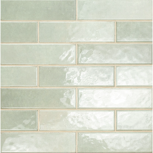 Subway Tile in the Color Jade