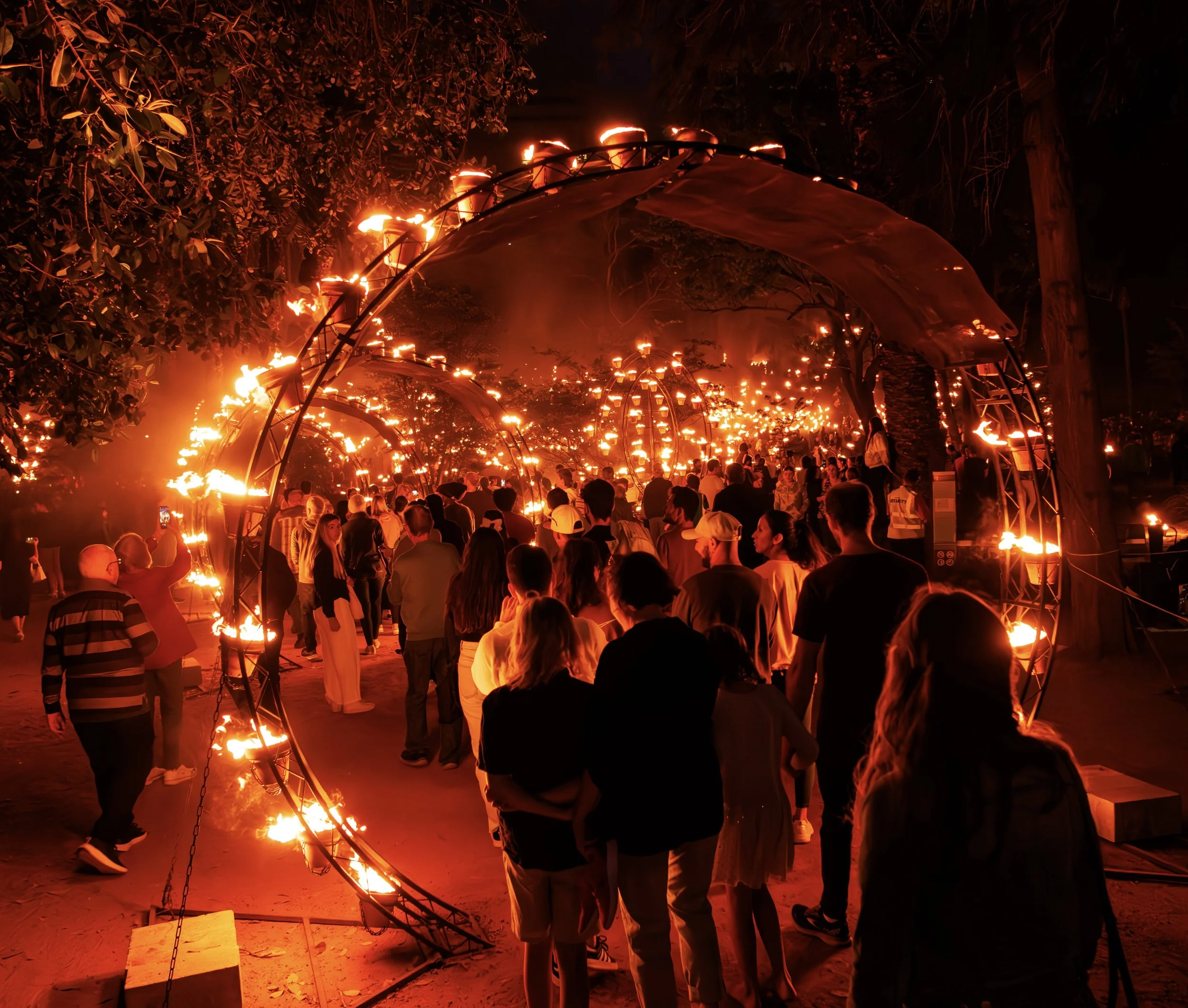 Entering the Fire Gardens