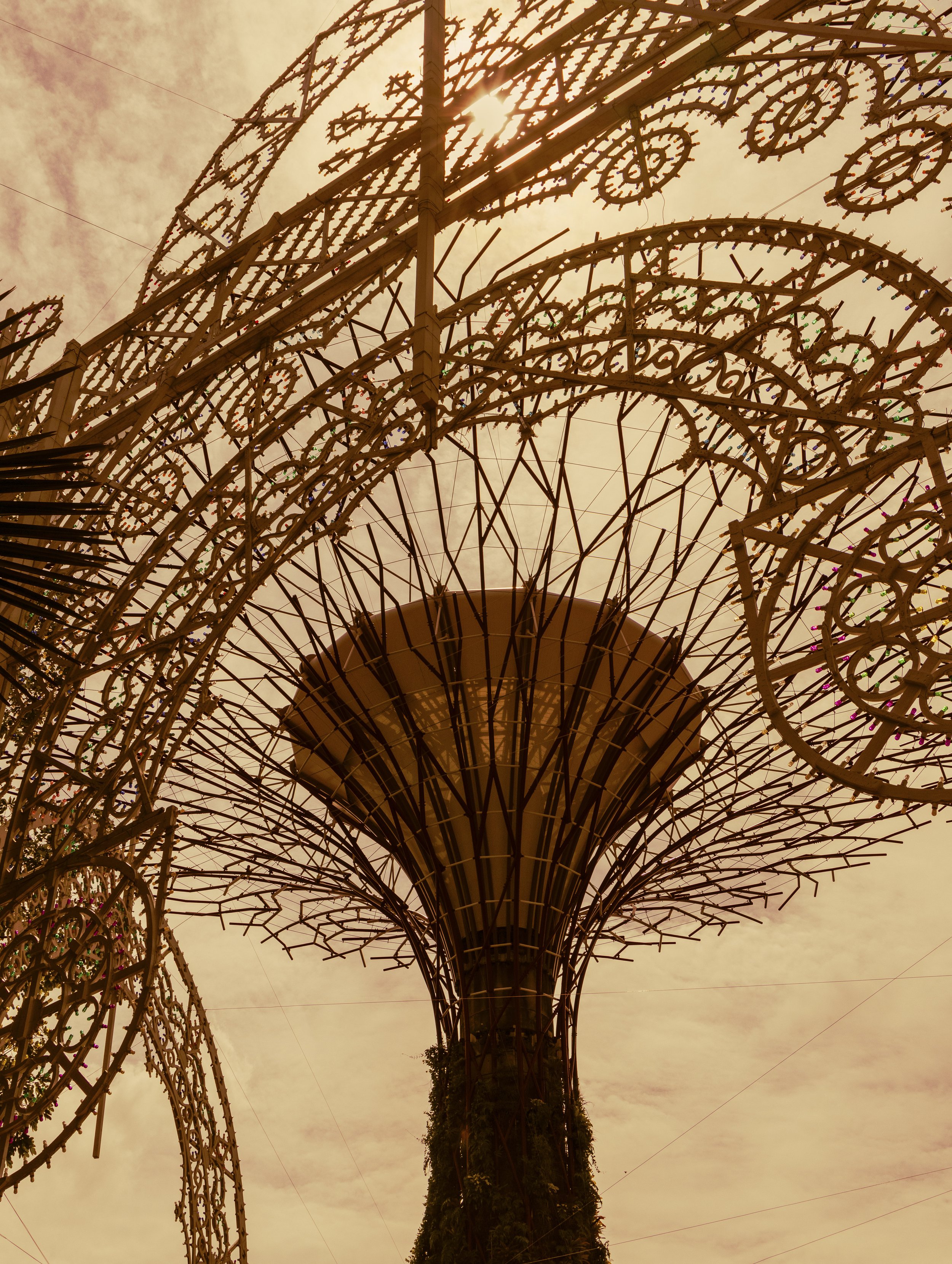 Flower Tower - Gardens by the Bay, Singapore