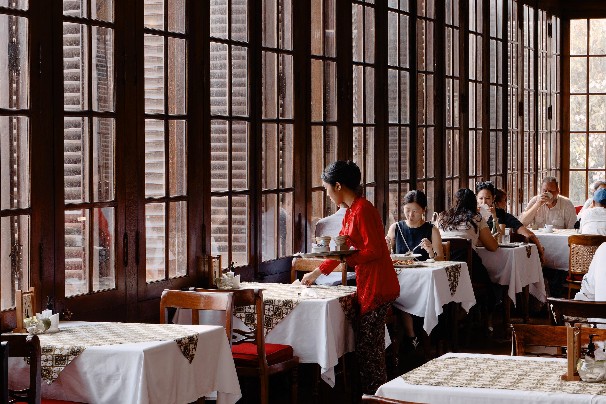 In Cafe Batavia - Jakarta, Indonesia