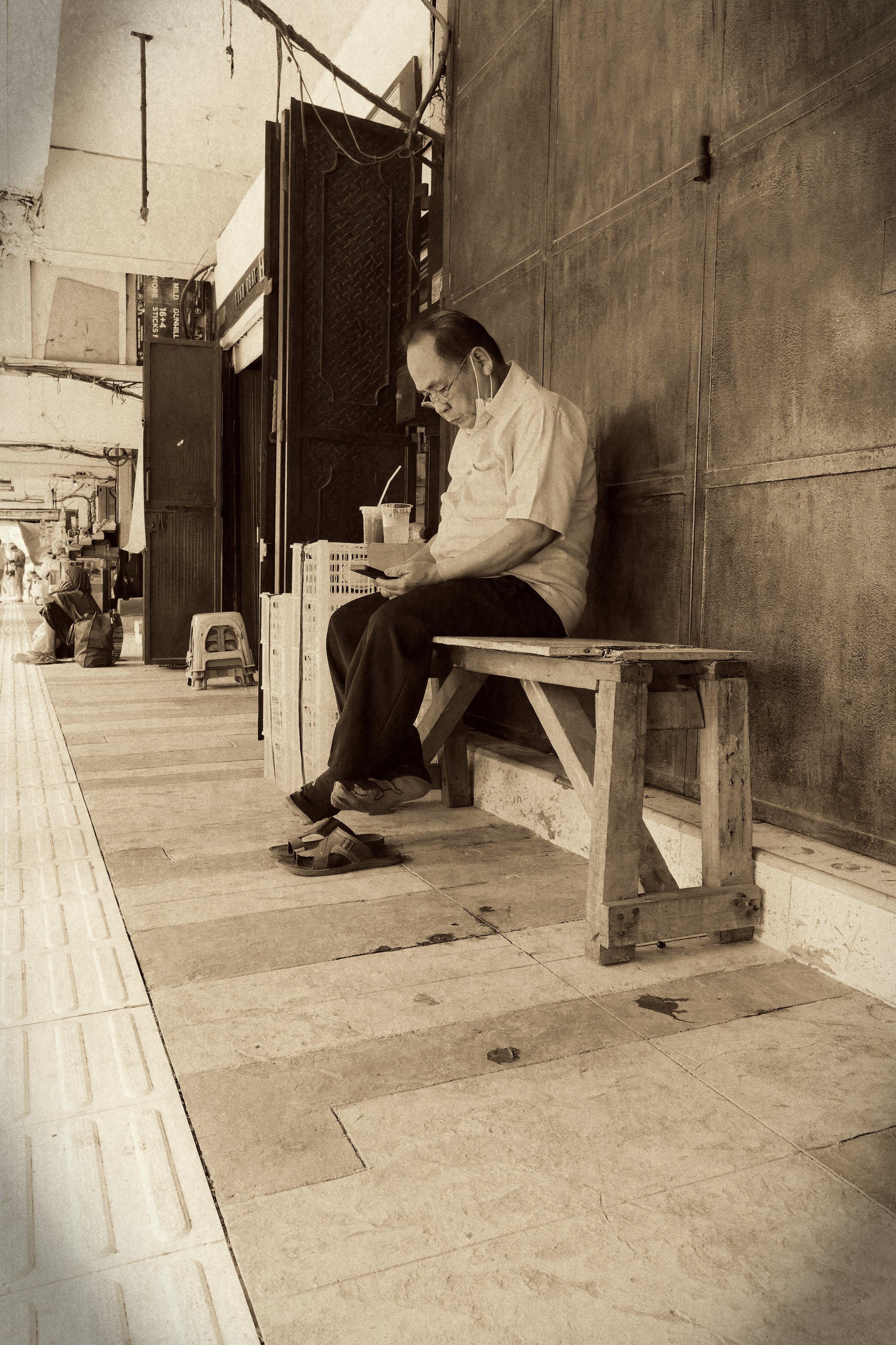 Taking Five in Chinatown - Jakarta, Indonesia