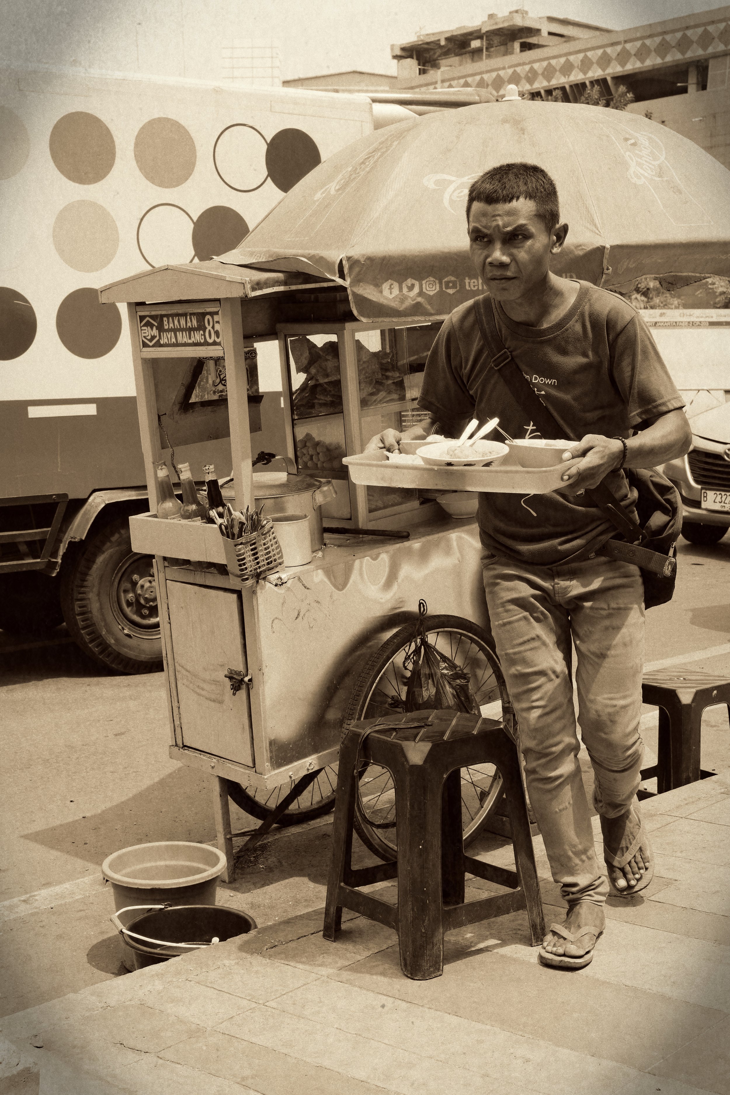 Lunchtime in Chinatown - Jakarta, Indonesia