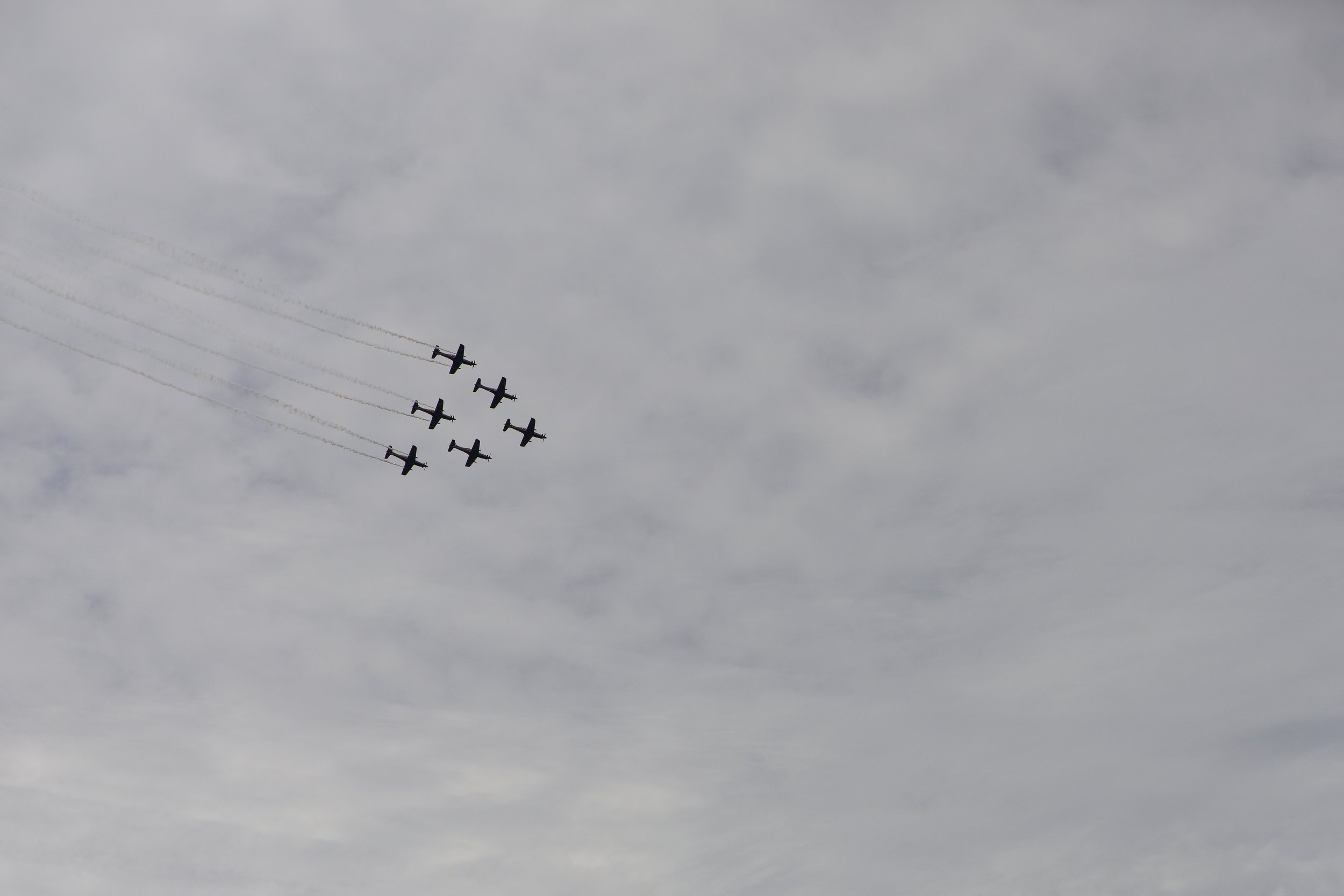 Roulettes over Sydney Harbour