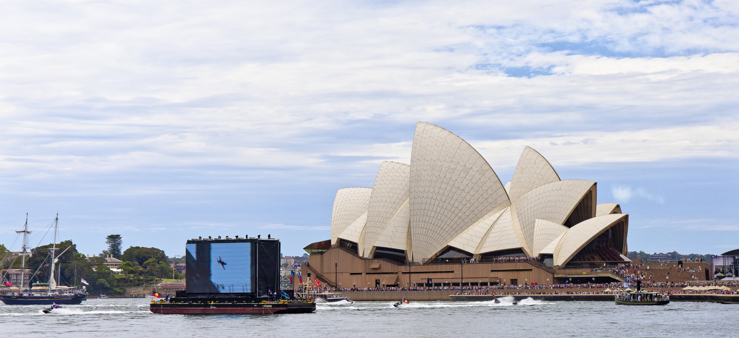 Jet Skis on Circular Quay