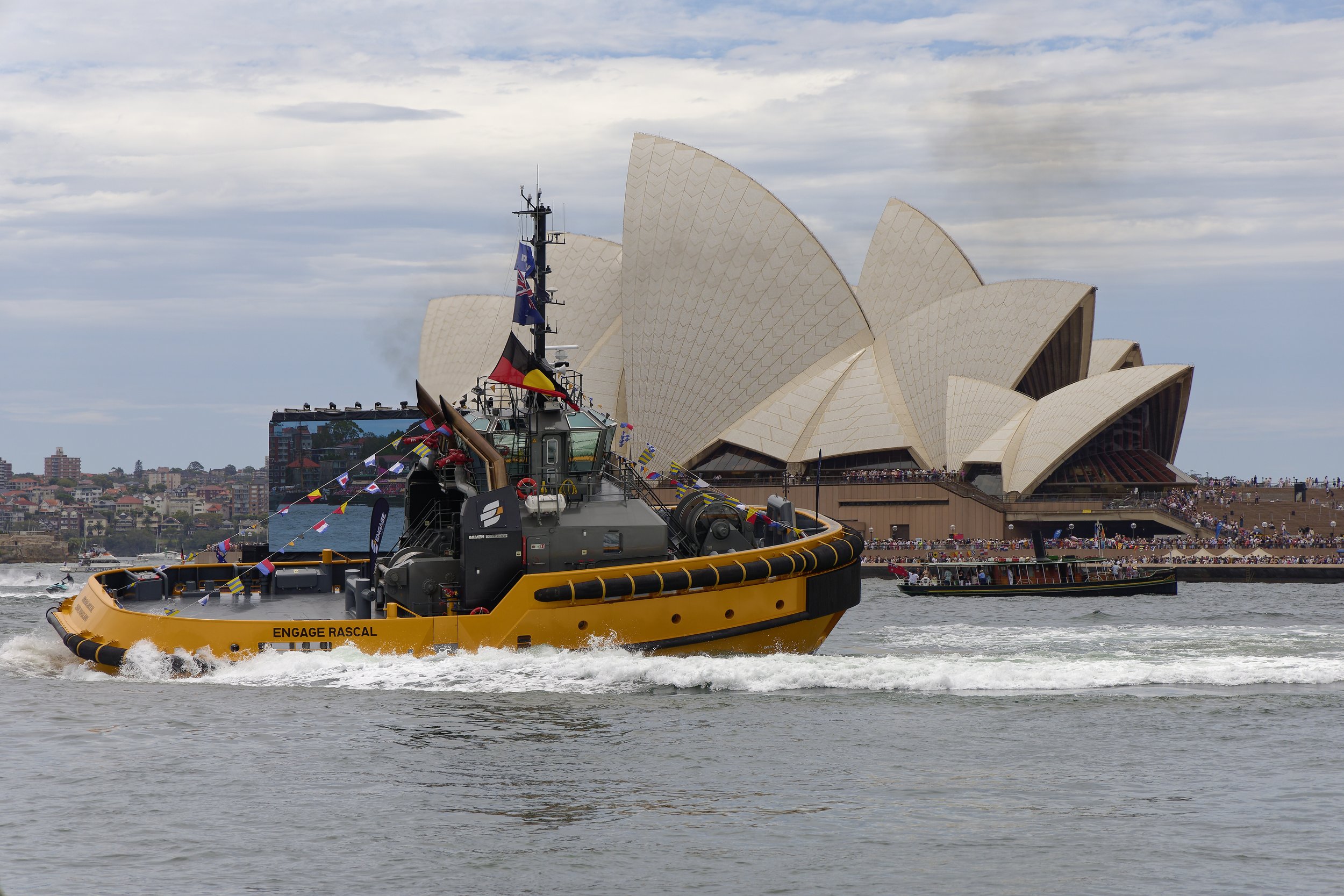 New Tugboat Manouevring