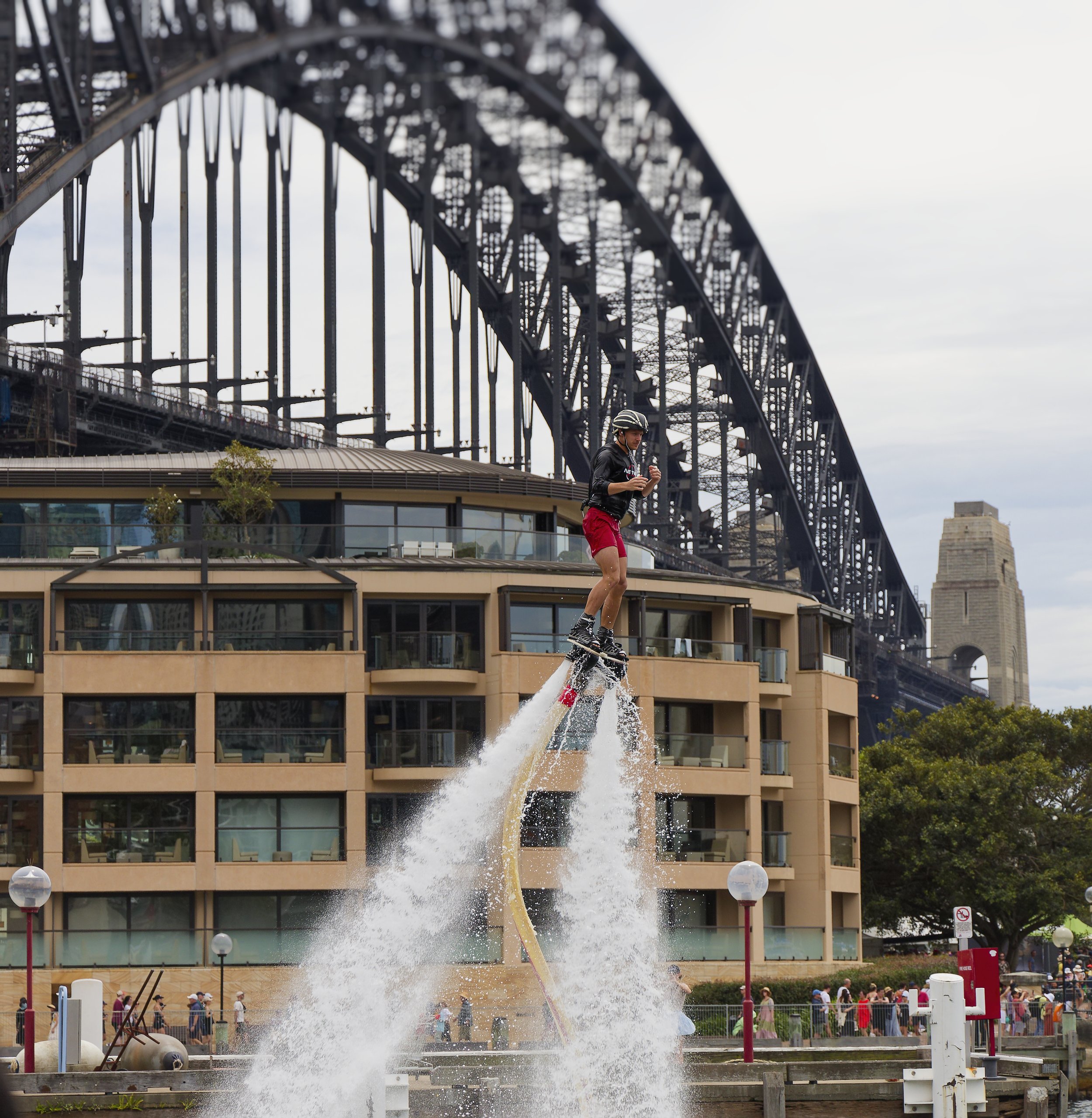 Water Lift on Circular Quay