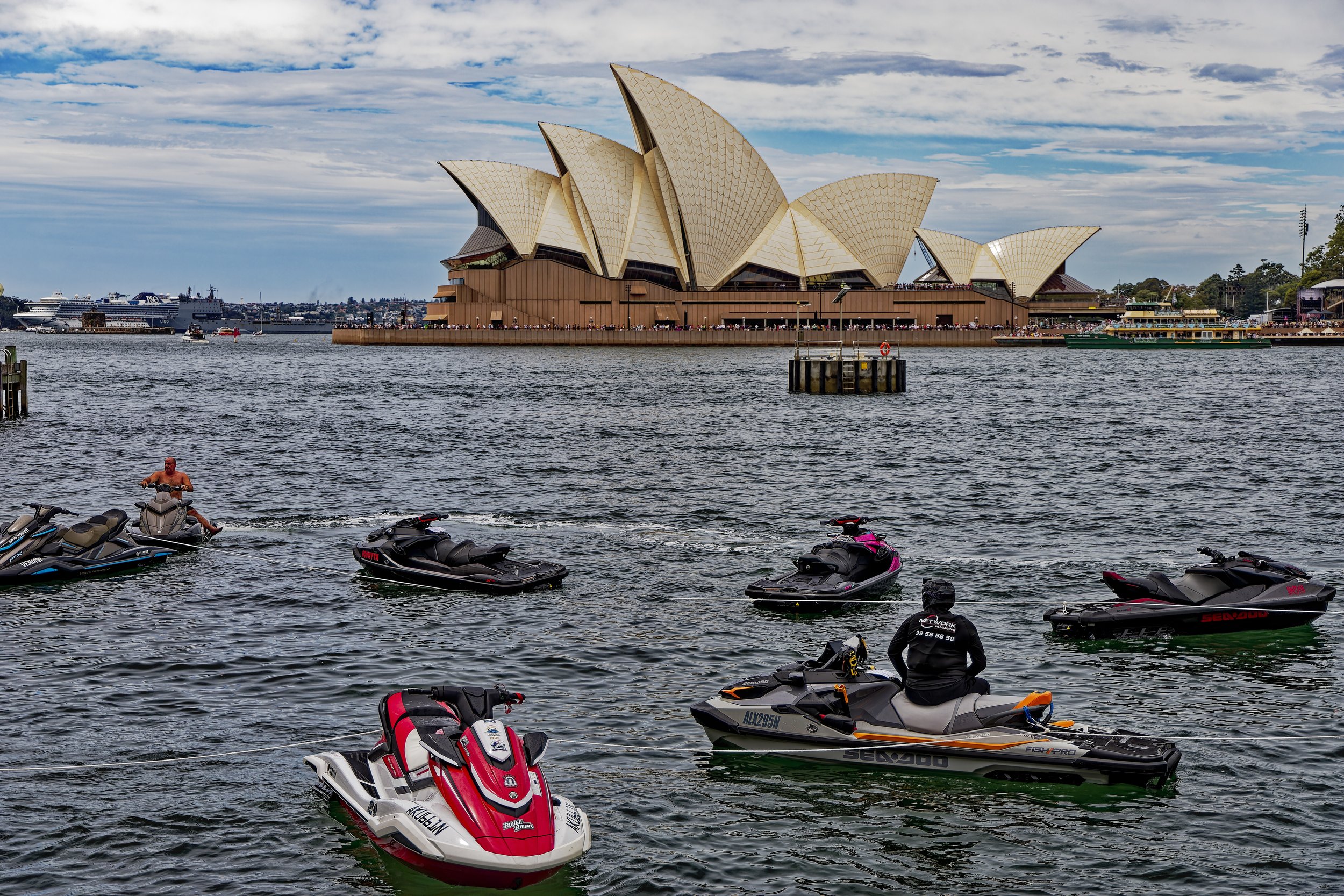 Jet Skis at Rest