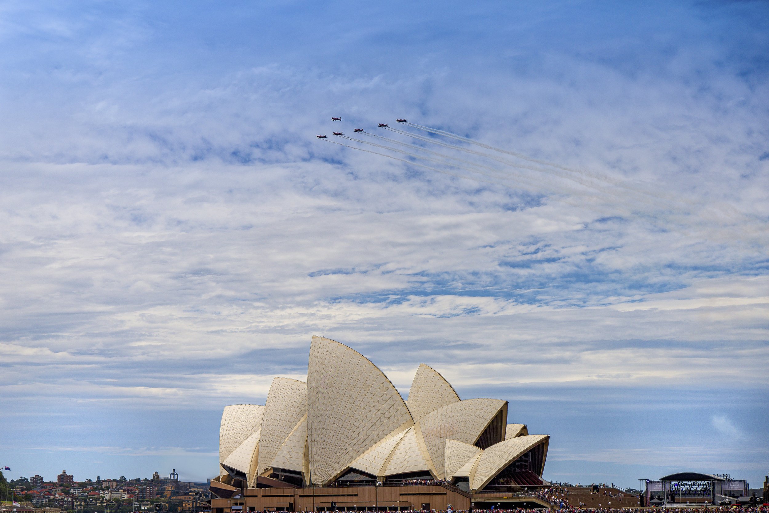 Roulettes over the Opera House