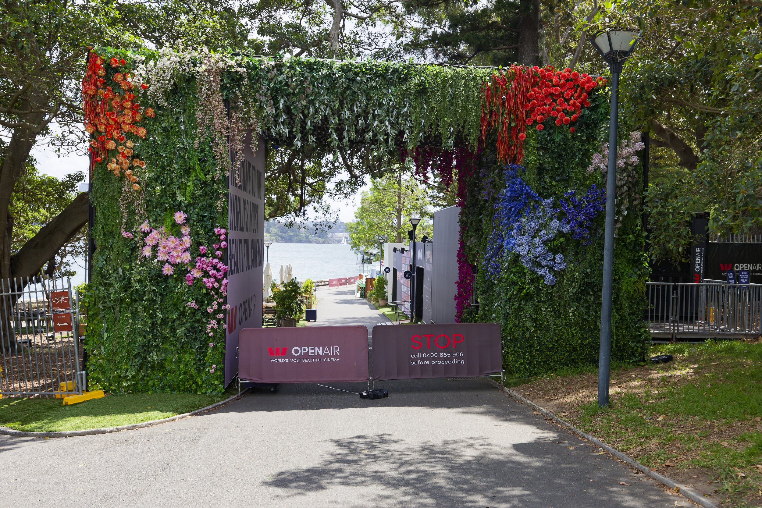 Open Air Cinema Entrance