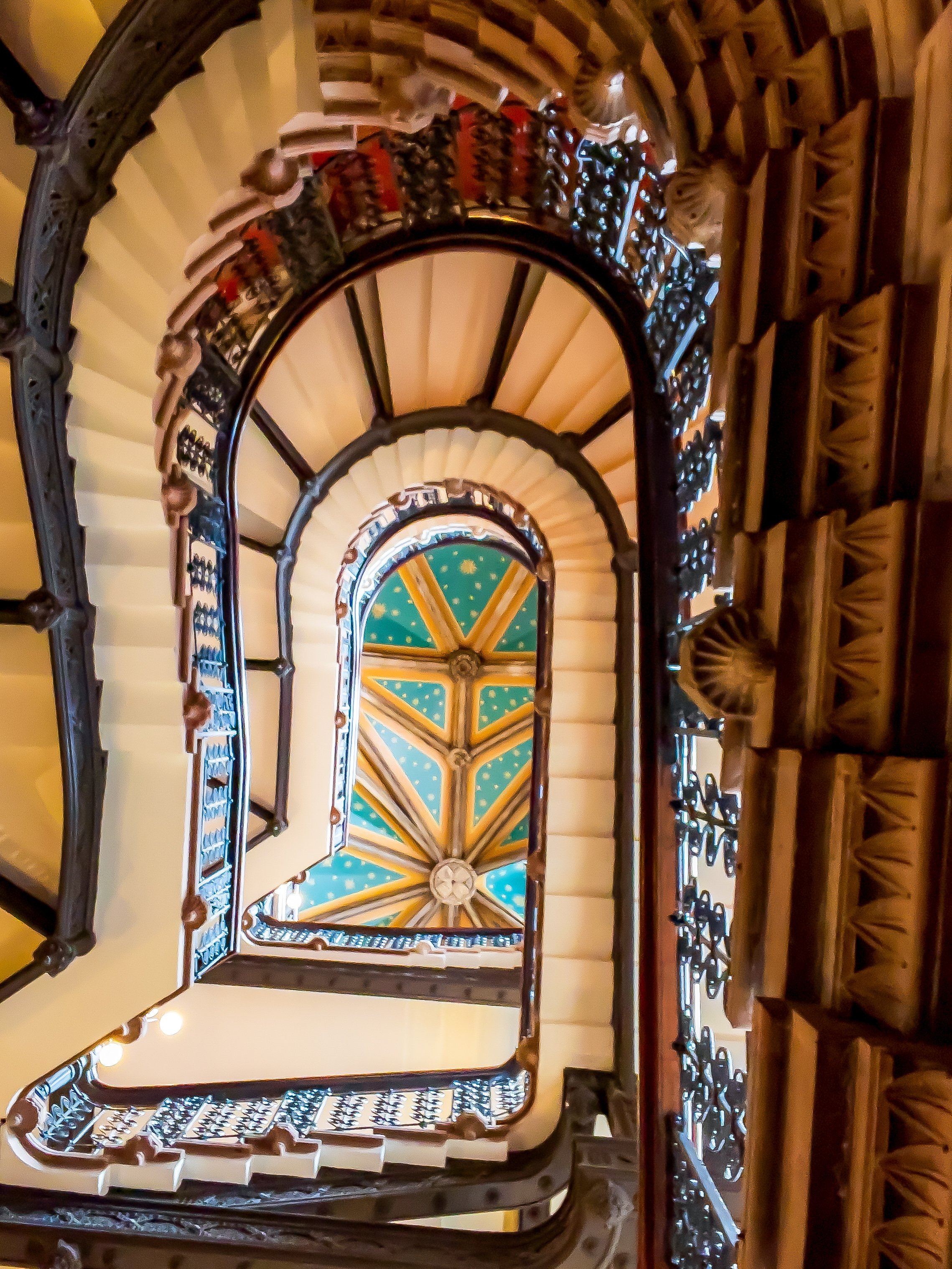 Renaissance Hotel Staircase at St Pancras