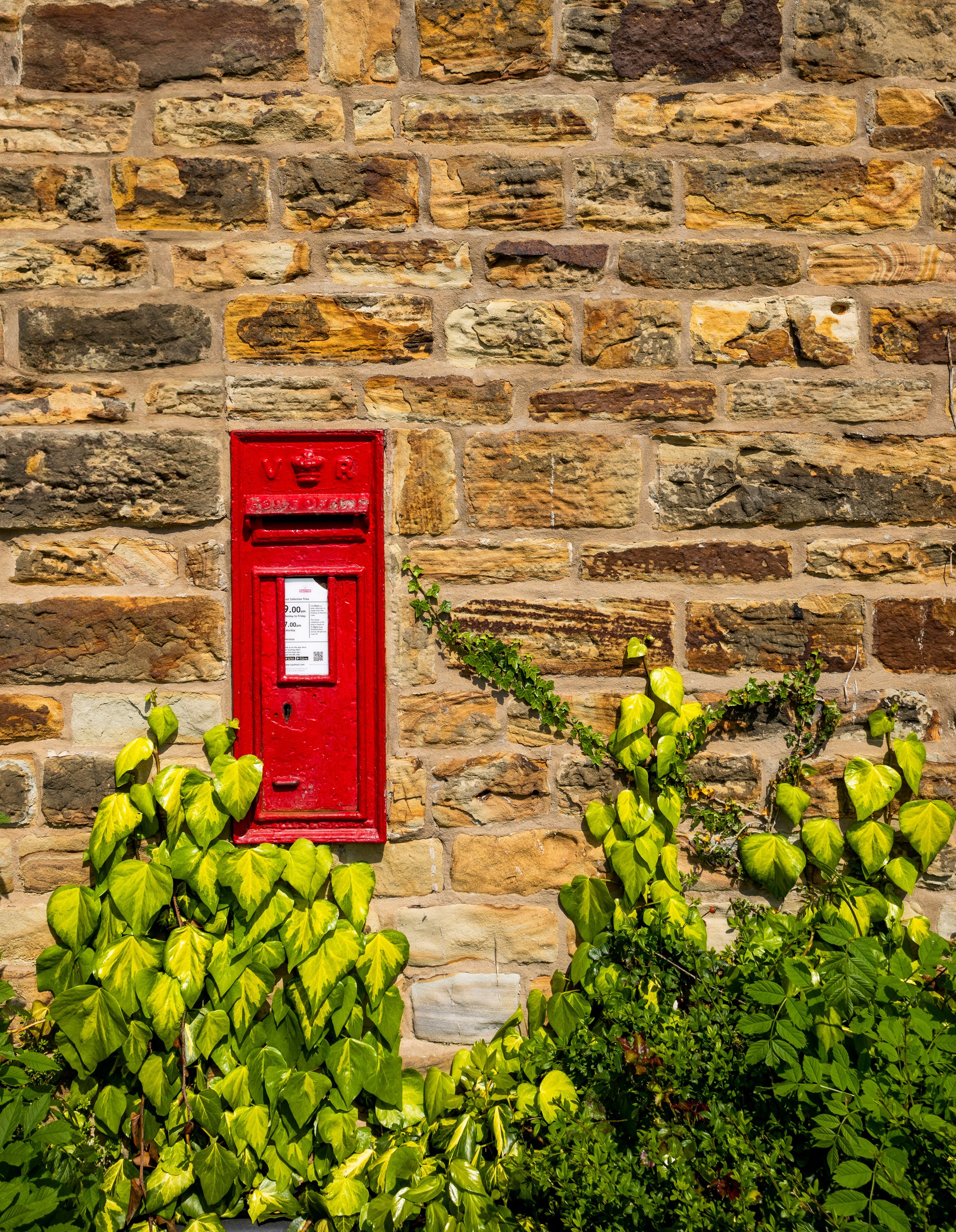 VR Post Box on Cowley Lane