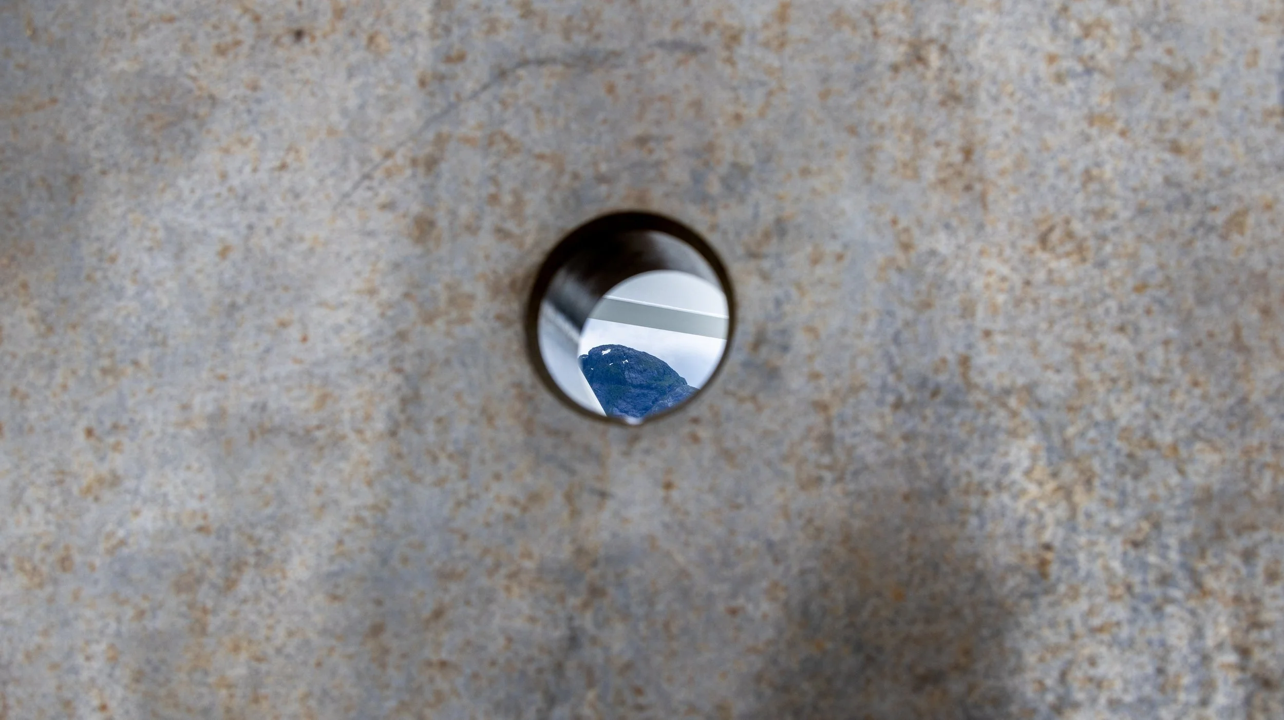 View Through a Propellor Blade