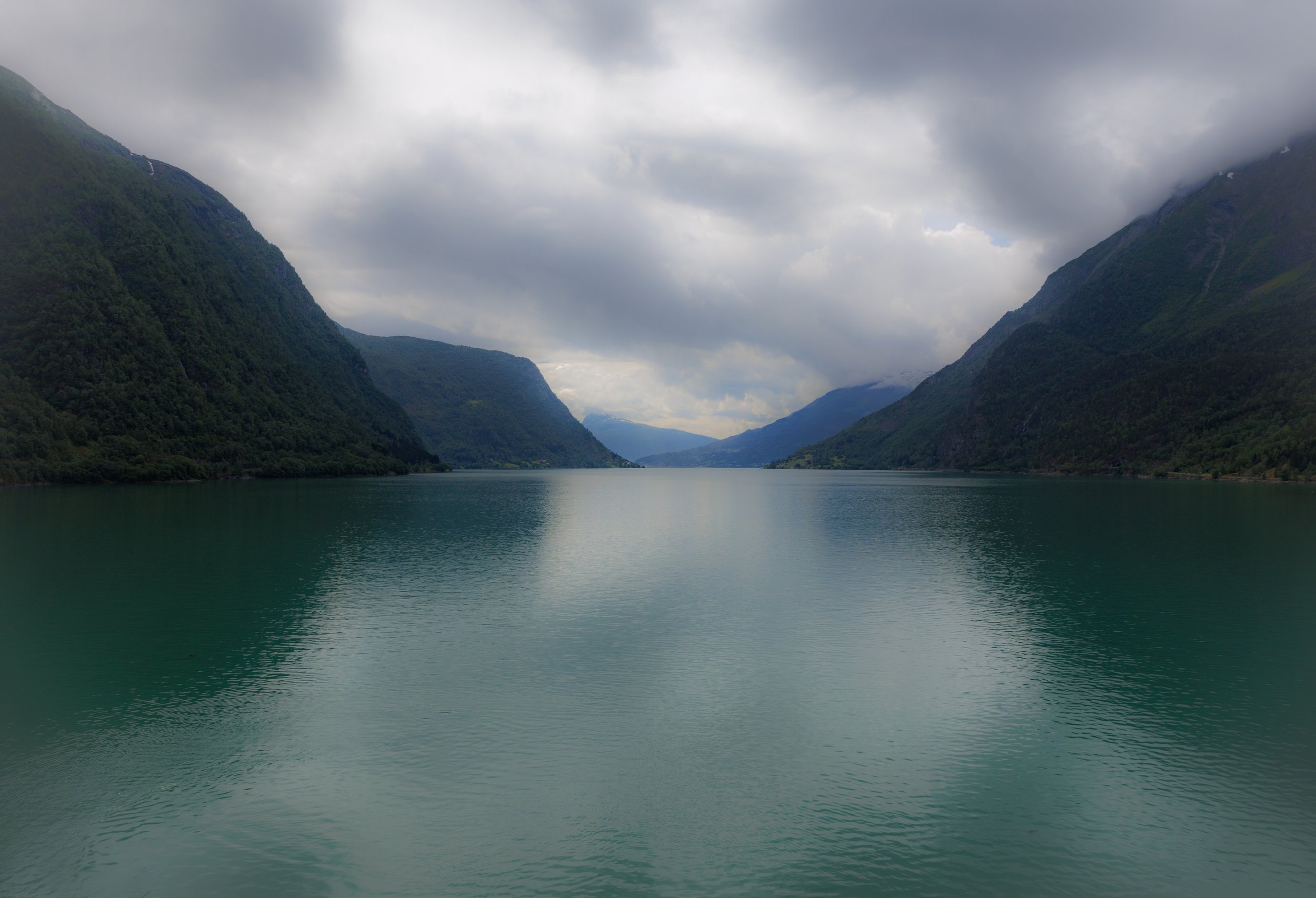 Misty Morning in the Fjords