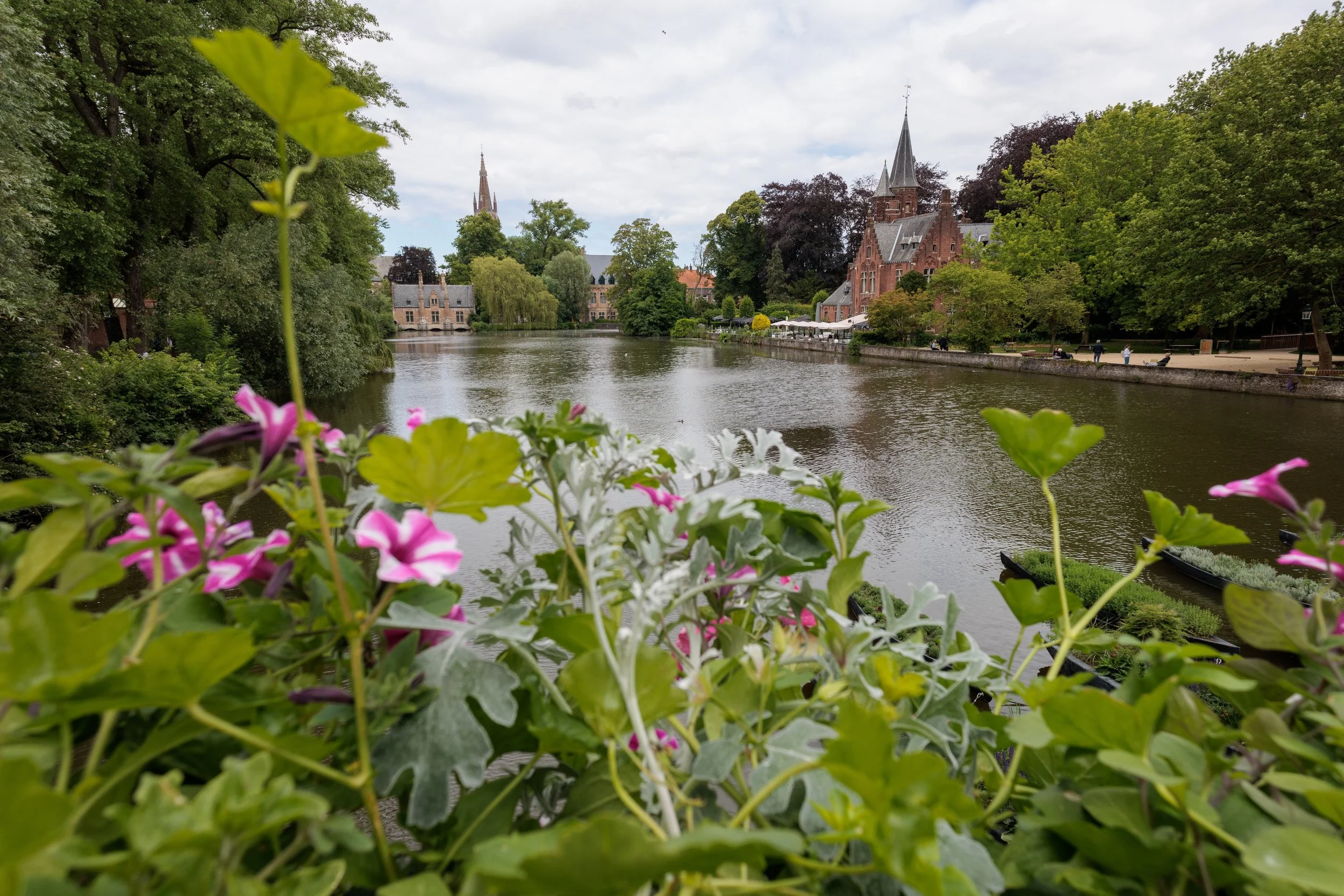 Walking into Bruges