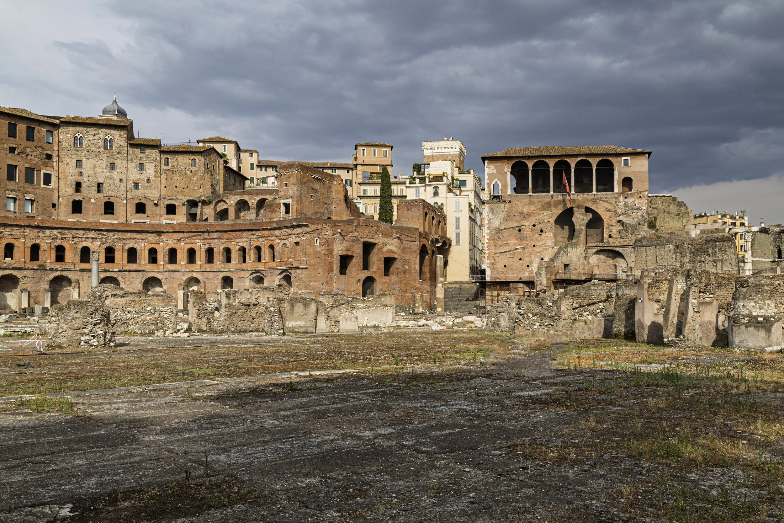 Approaching Storm in the Forum
