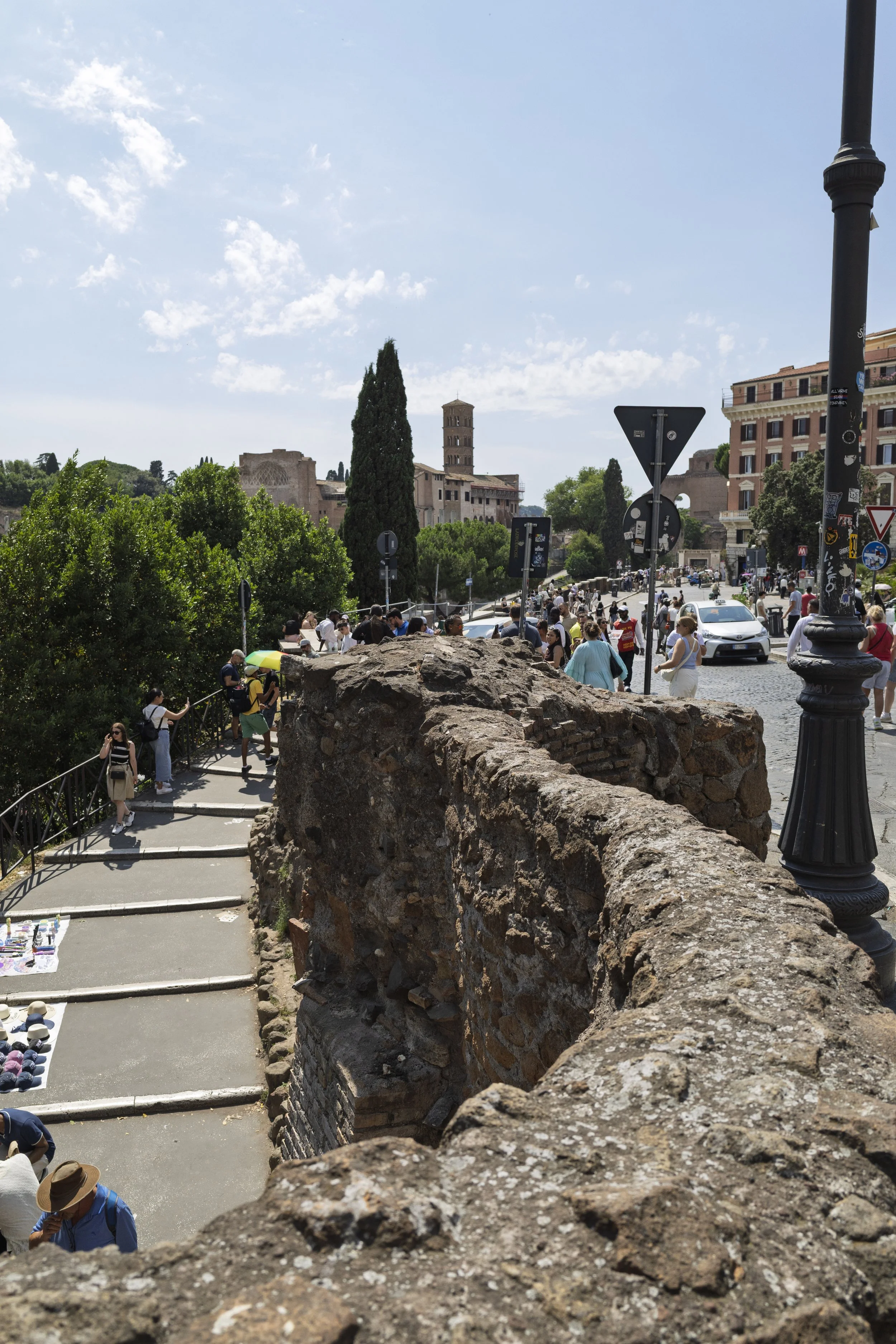 Heading down to the Colosseum
