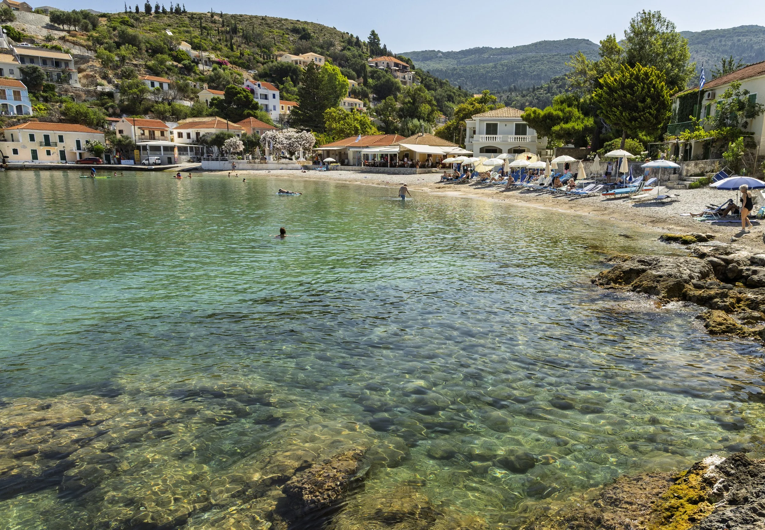 Harbour and Village in Asos