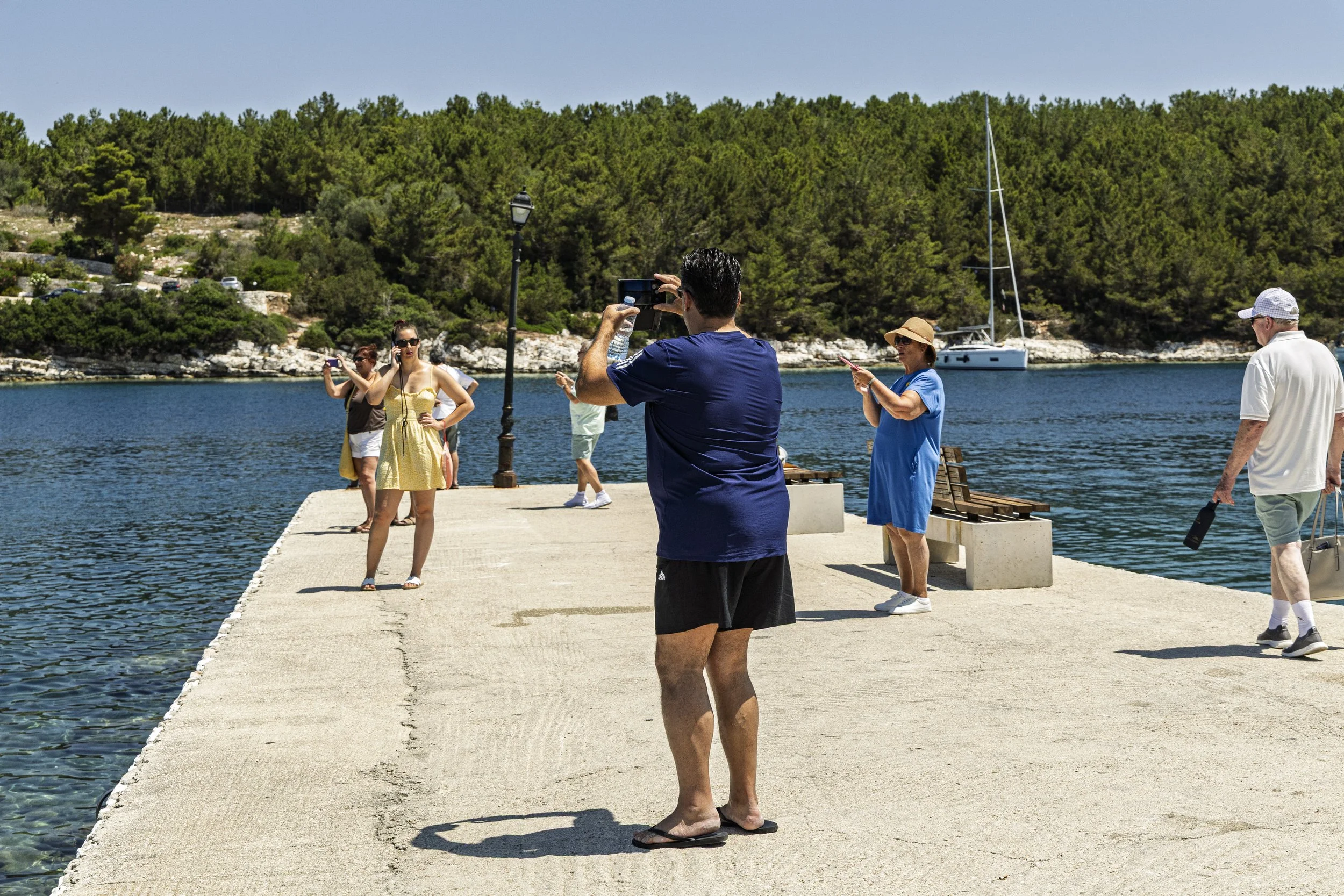 Taking Photos in Fiskardo