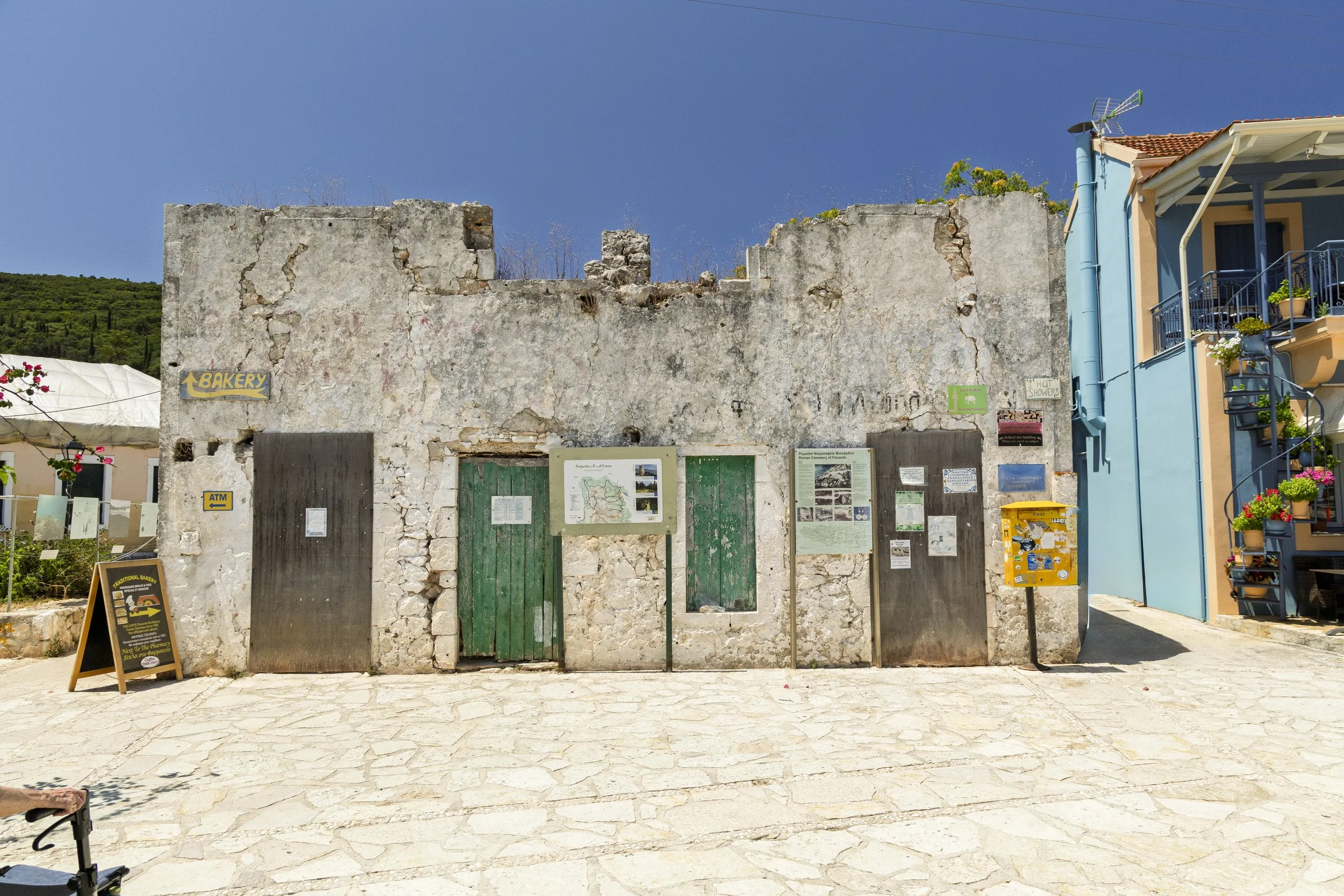 Old Storefront in Fiskardo