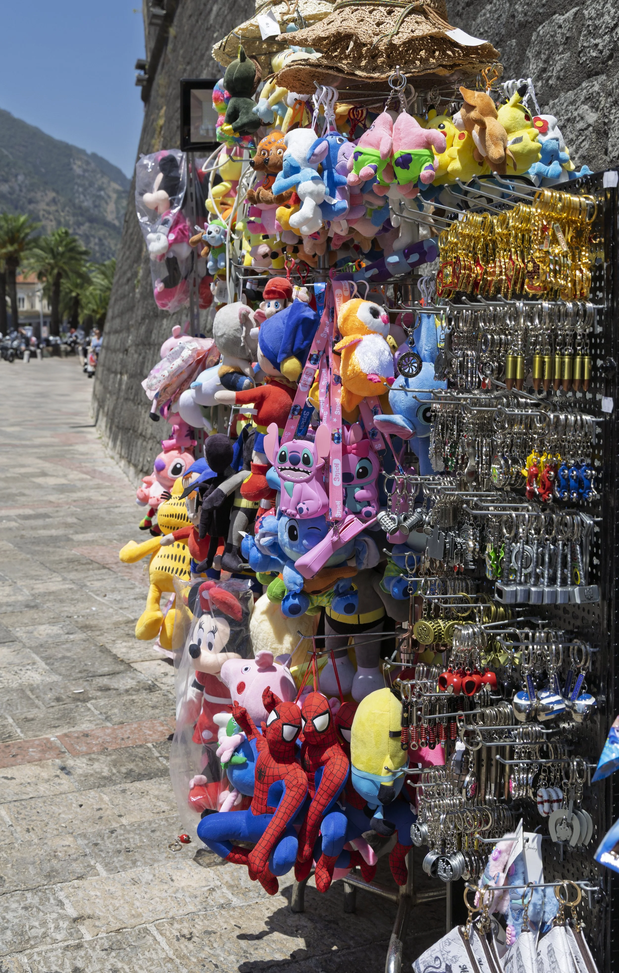Small market outside the walls