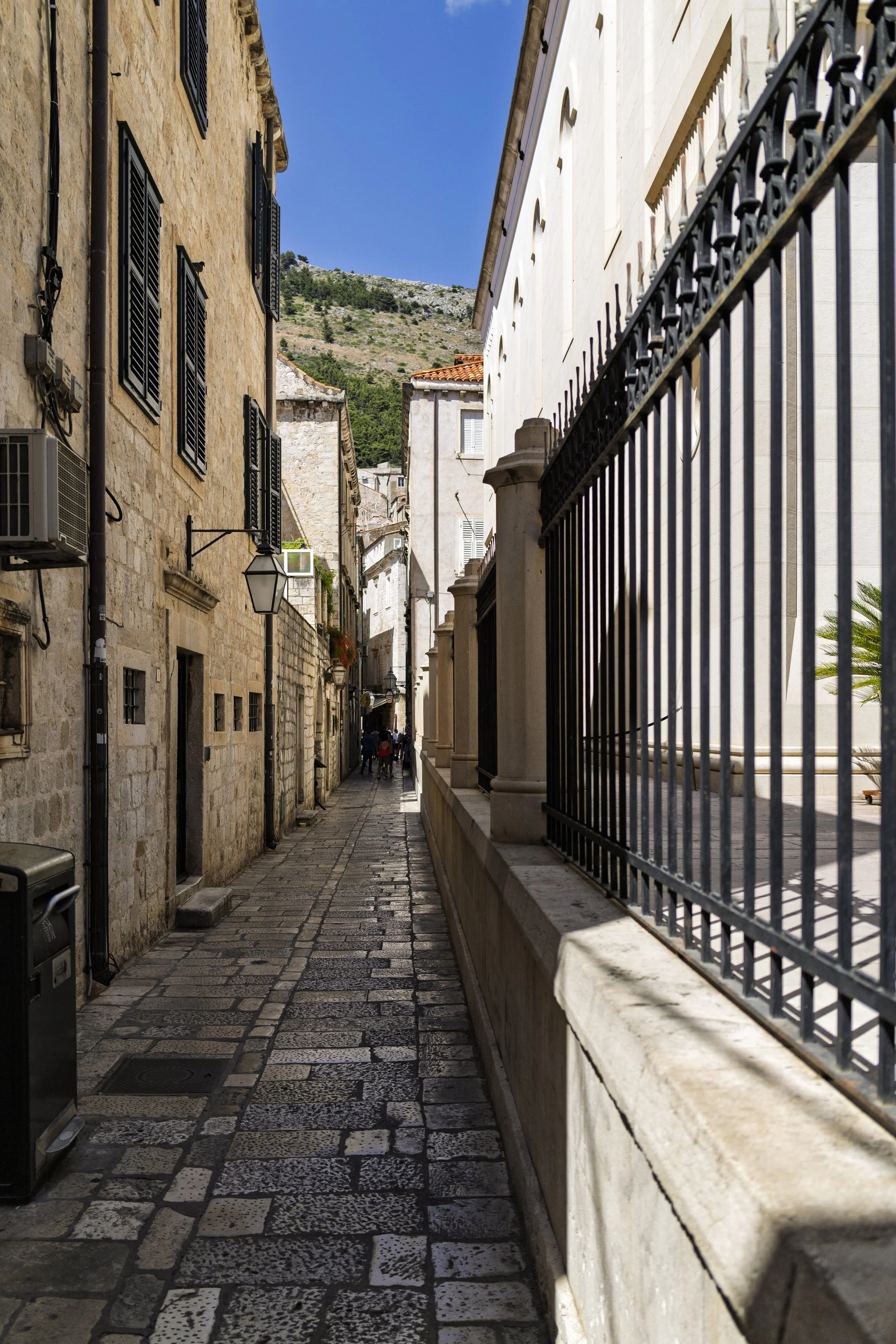 Railed Alleyway