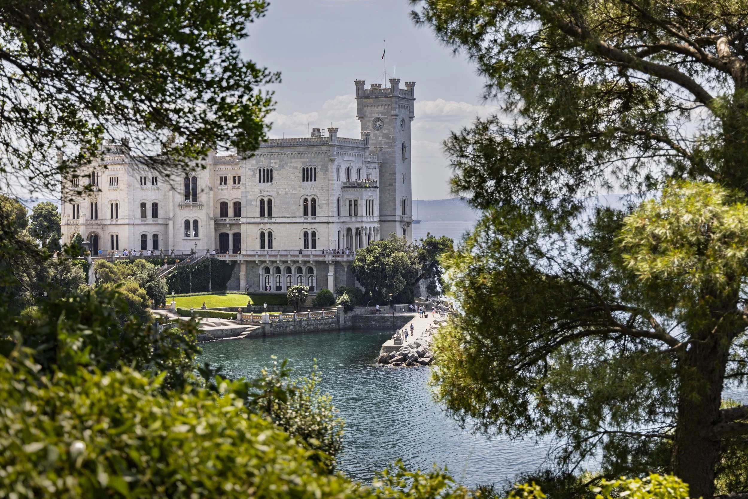 Castle View Across the Water