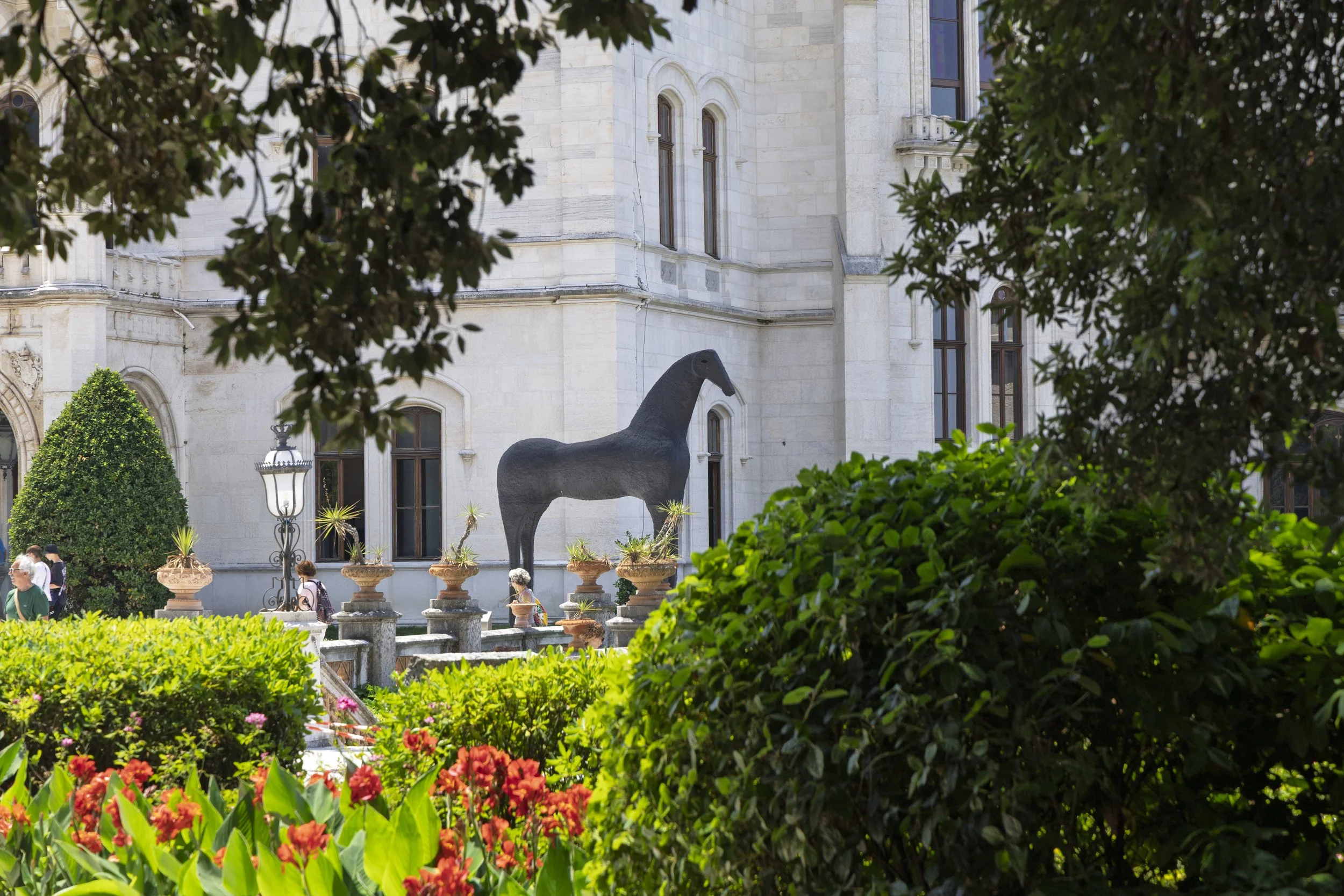 Horse in the Forecourt