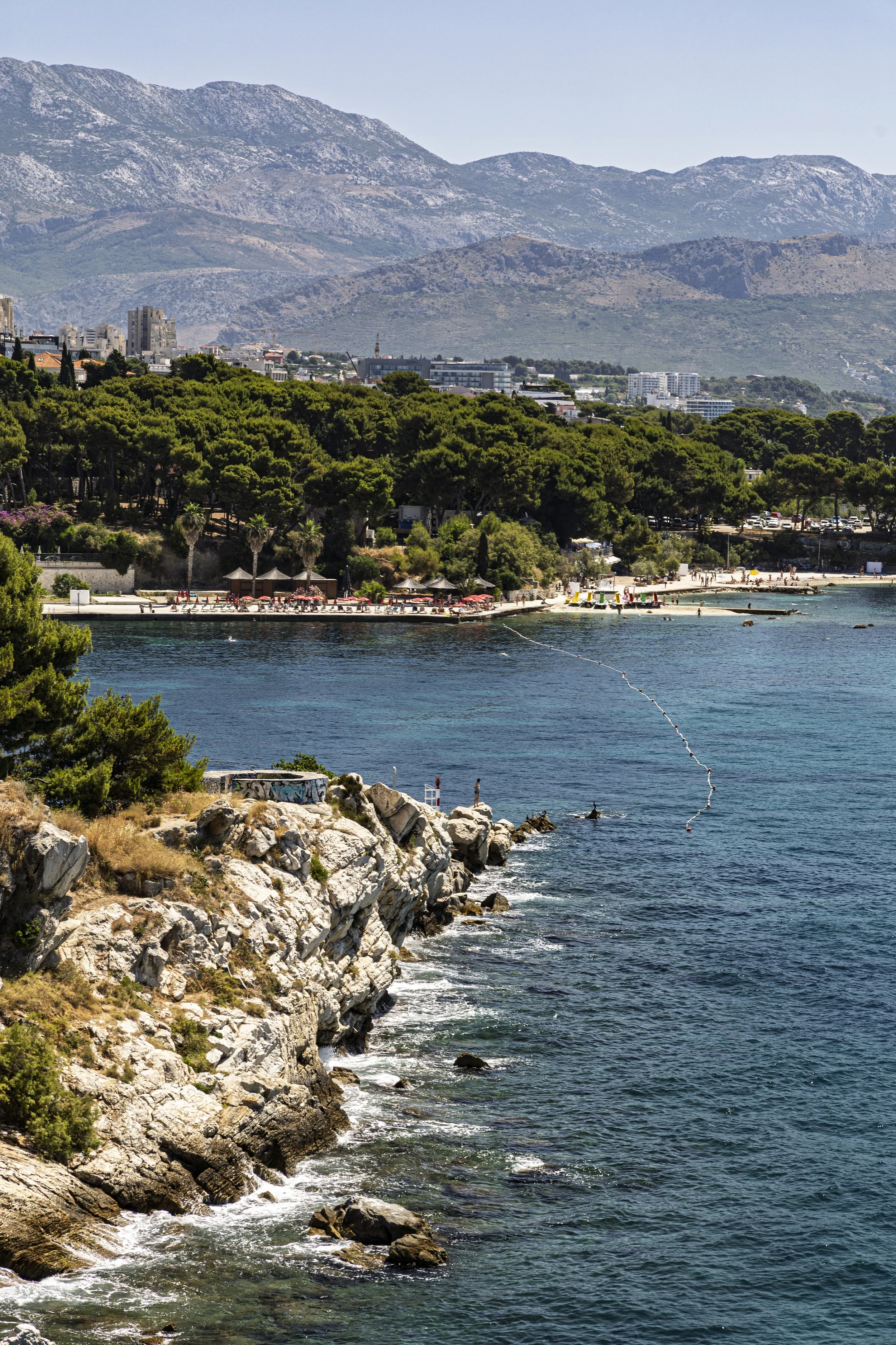 View along the Coast