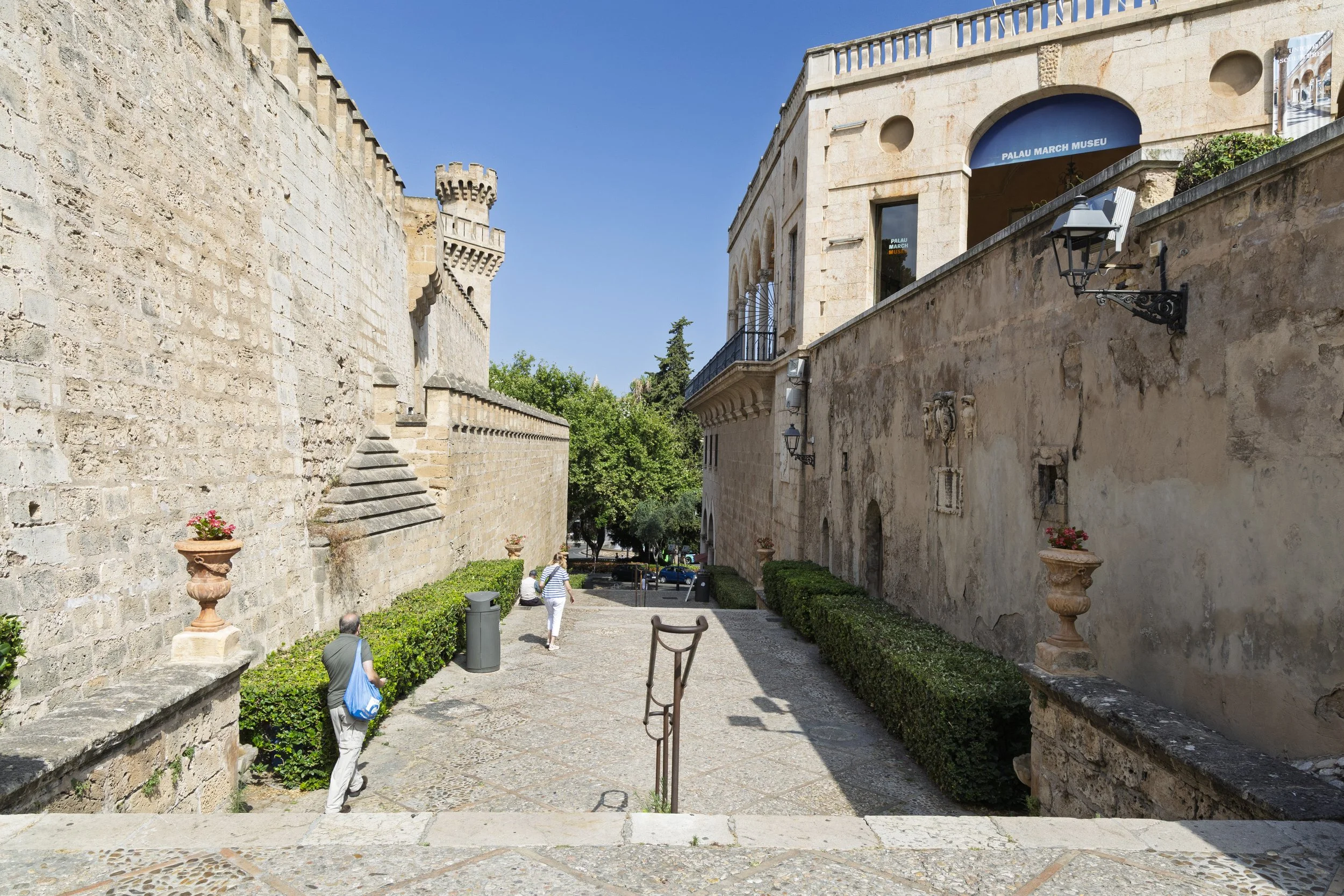 Walkway into Town