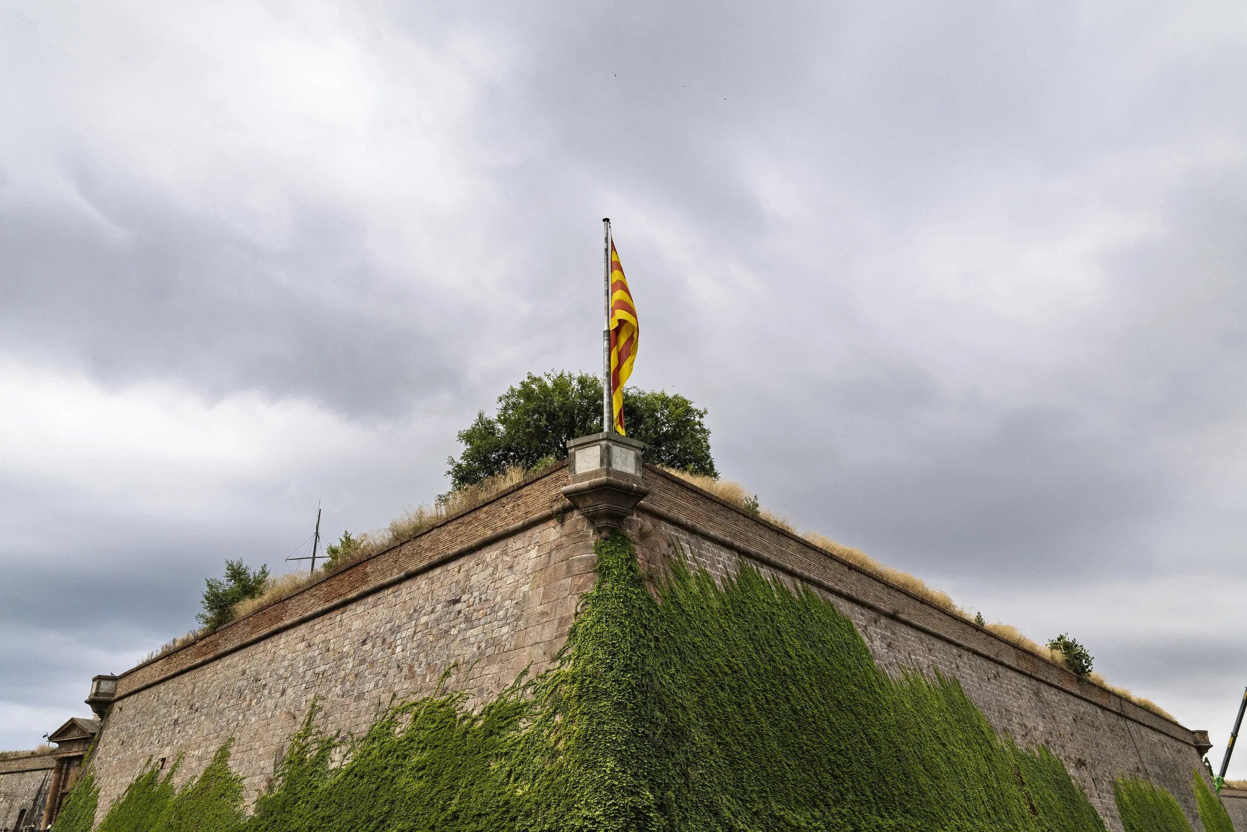 Corner of Montjuic Castle