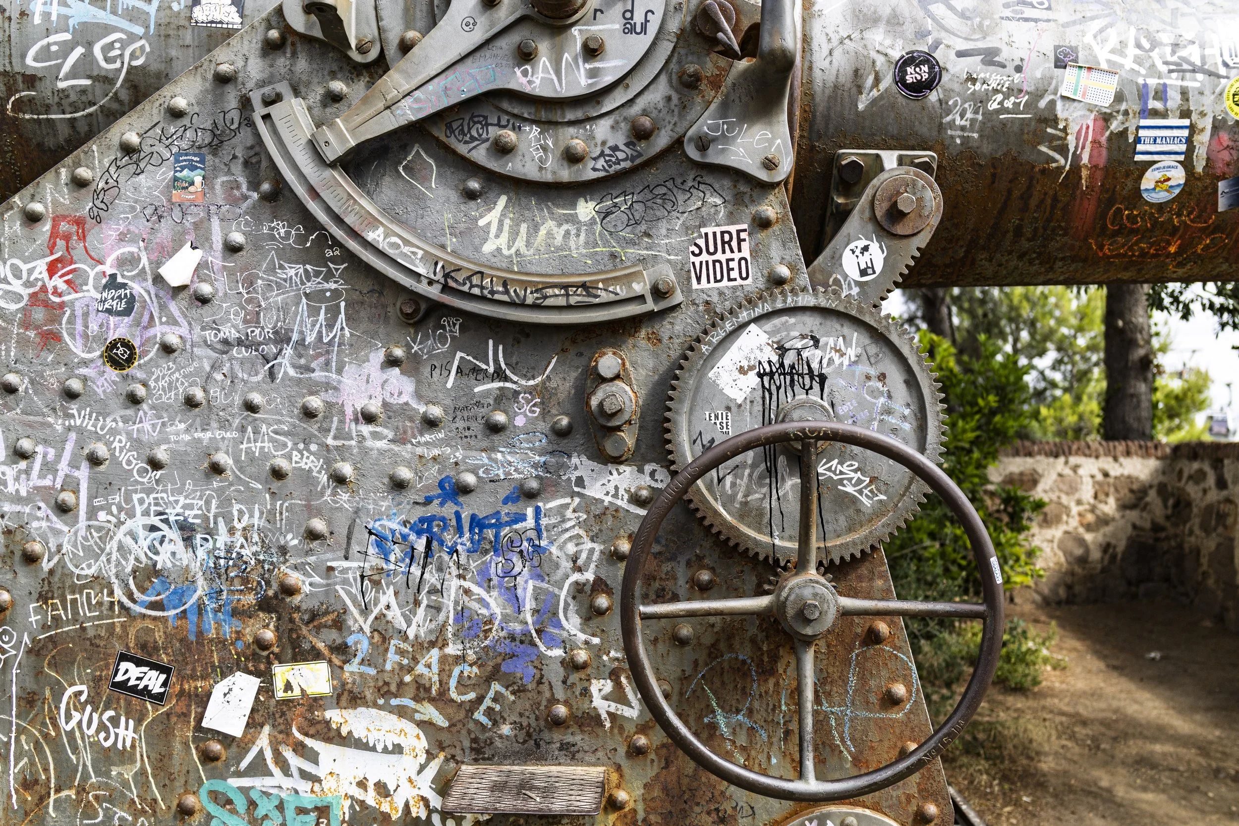 Gun Detail on Montjuic